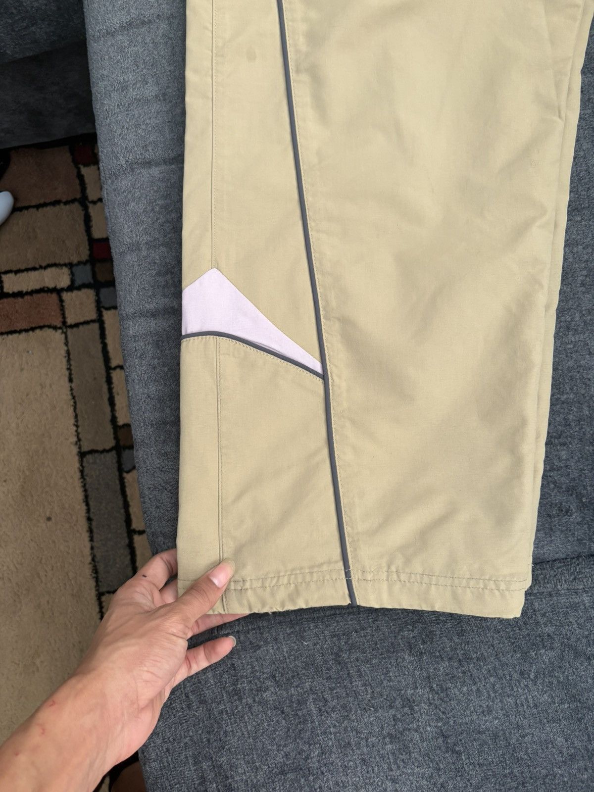 Supreme Supreme Contrast Piping Track Jacket & pants 'Tan' Size US M / EU 48-50 / 2 - 7 Thumbnail