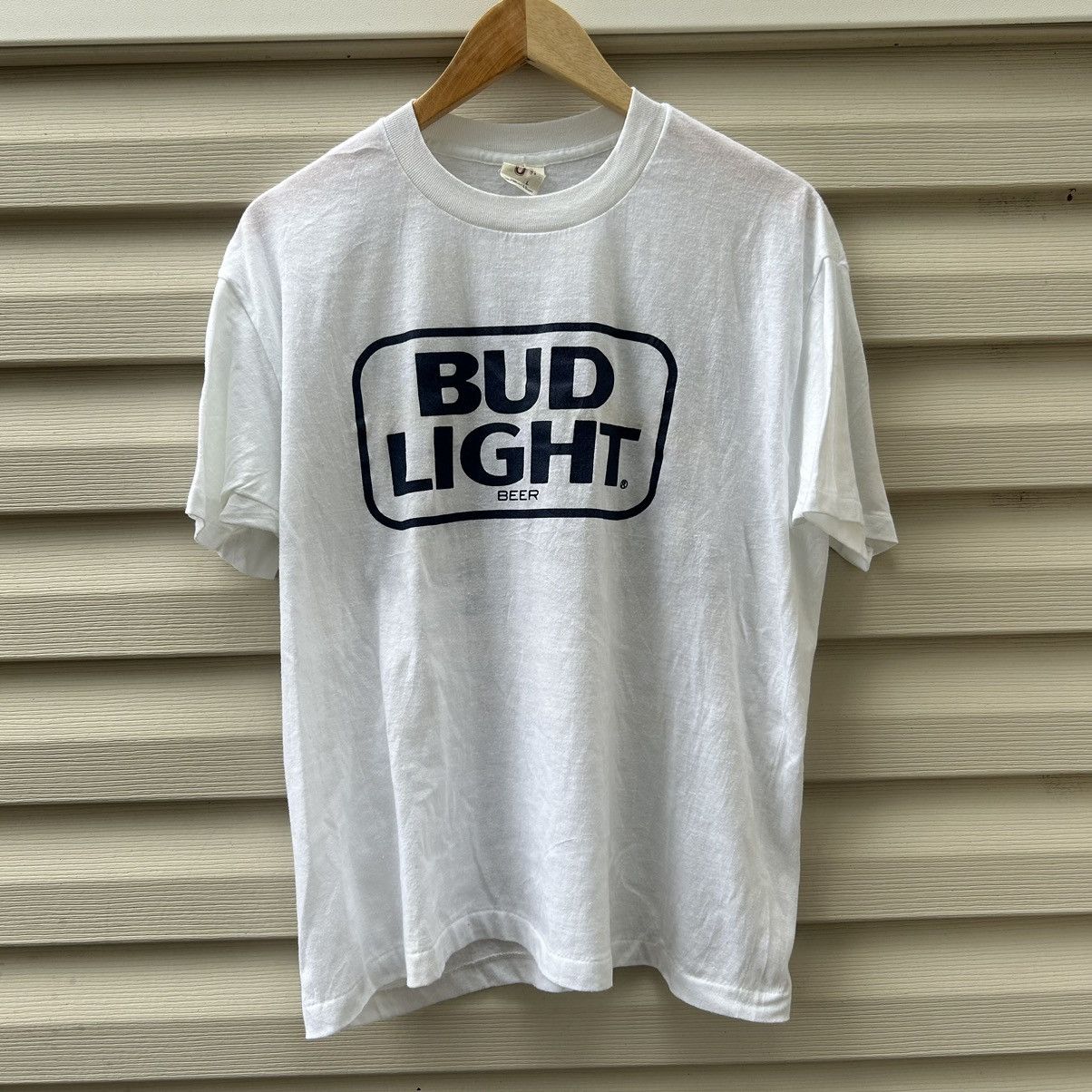 Vintage 1980s bud light graphic tshirt | Grailed