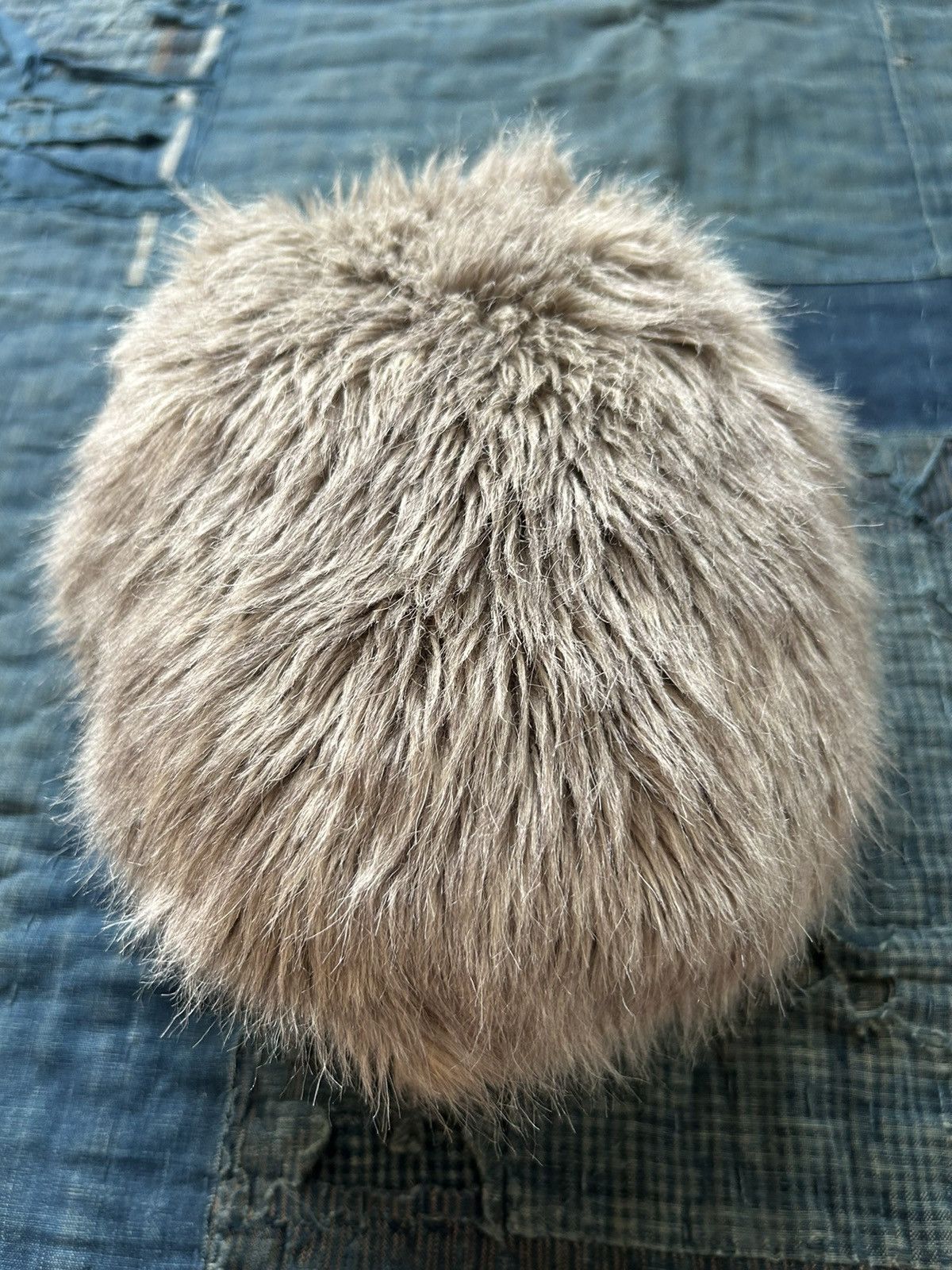 Kapital × Kapital Kountry kapital fur denim cap Size ONE SIZE - 3 Thumbnail