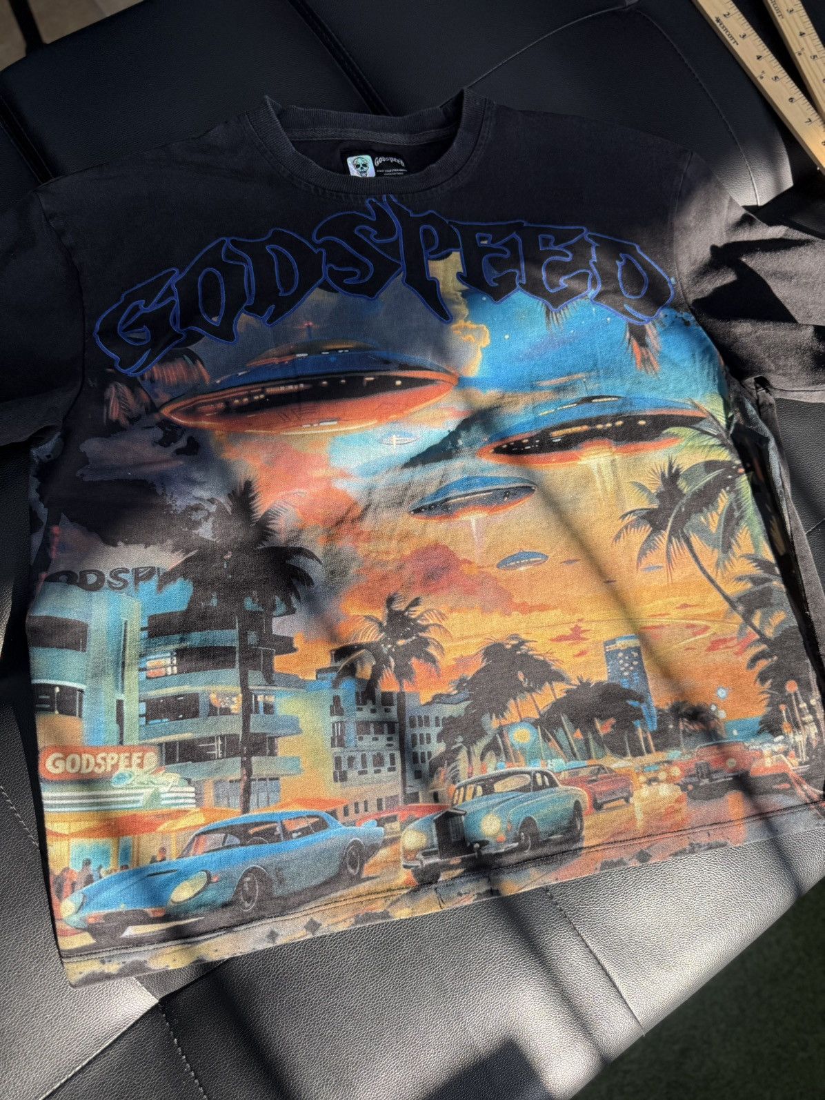 Godspeed Godspeed Black UFO Tee Shirt Size Large (NEW) Size US L / EU 52-54 / 3 - 2 Thumbnail