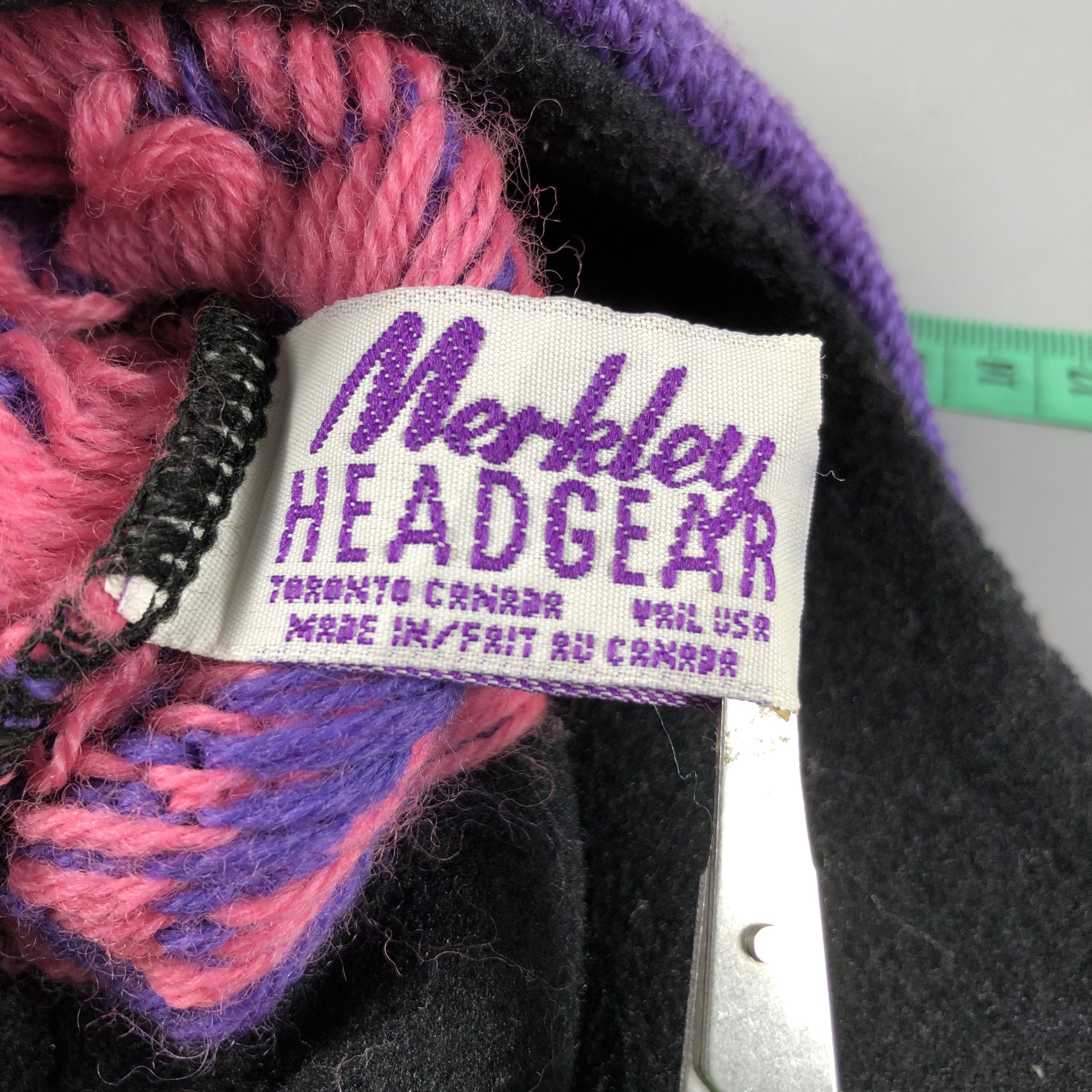 Vintage Merkley Earflap Bobble Beanie Snowcap Snow Hat B814 Size ONE SIZE - 6 Thumbnail