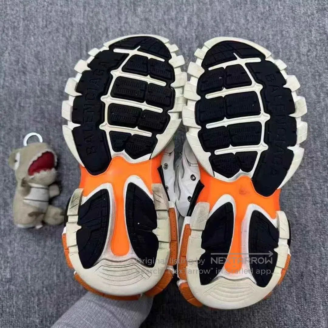 Balenciaga Balenciaga Track White Orange Sneakers. Size US 6 / IT 36 - 6 Thumbnail