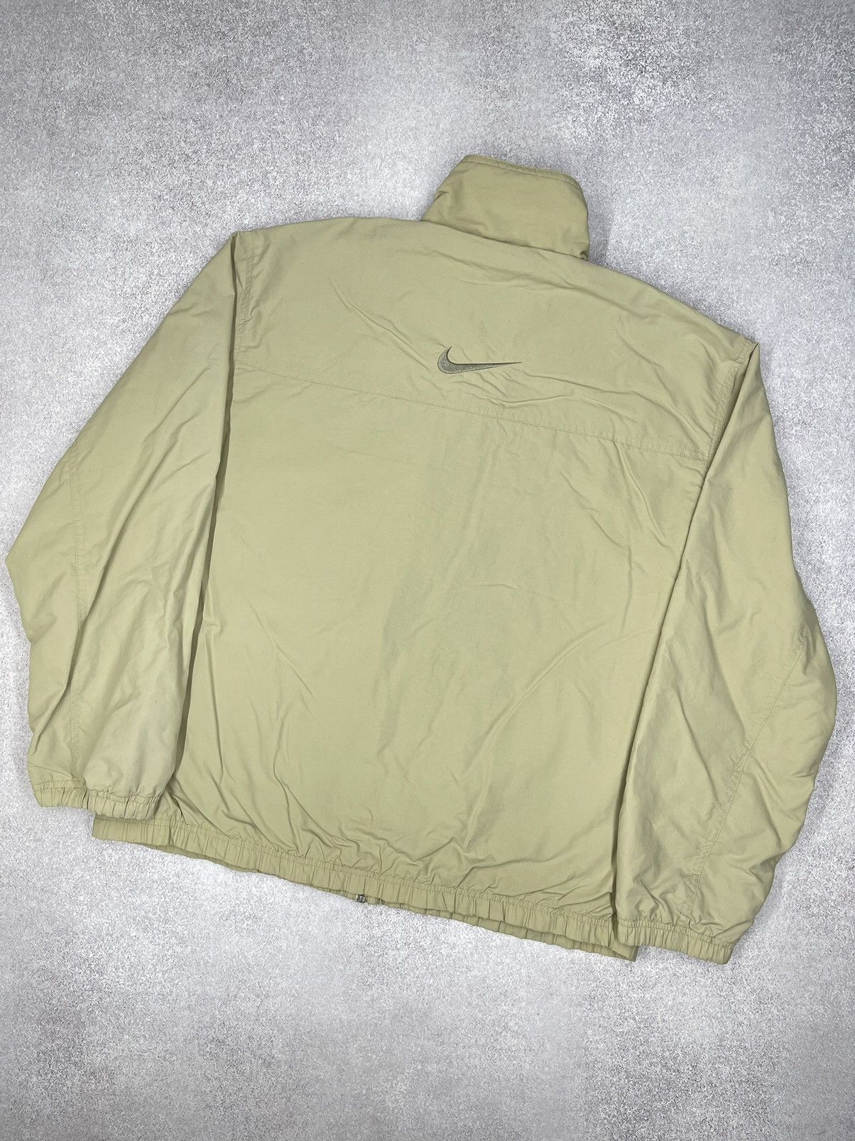 Vintage Nike Big Logo Nylon Jacket Swoosh Drill Y2K ACG TN