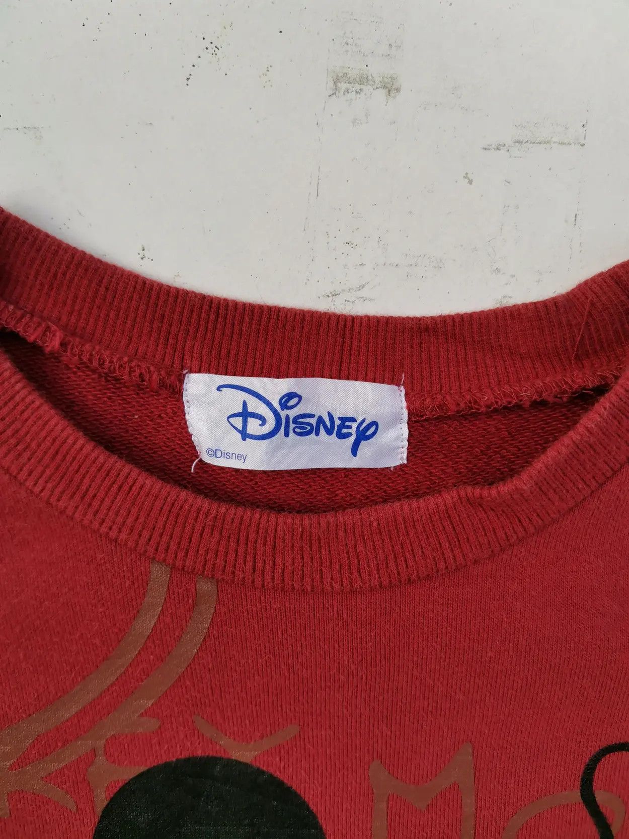 Disney × Mickey Mouse Disney Mickey Mouse Big Logo Sweatshirts Size US M / EU 48-50 / 2 - 4 Thumbnail