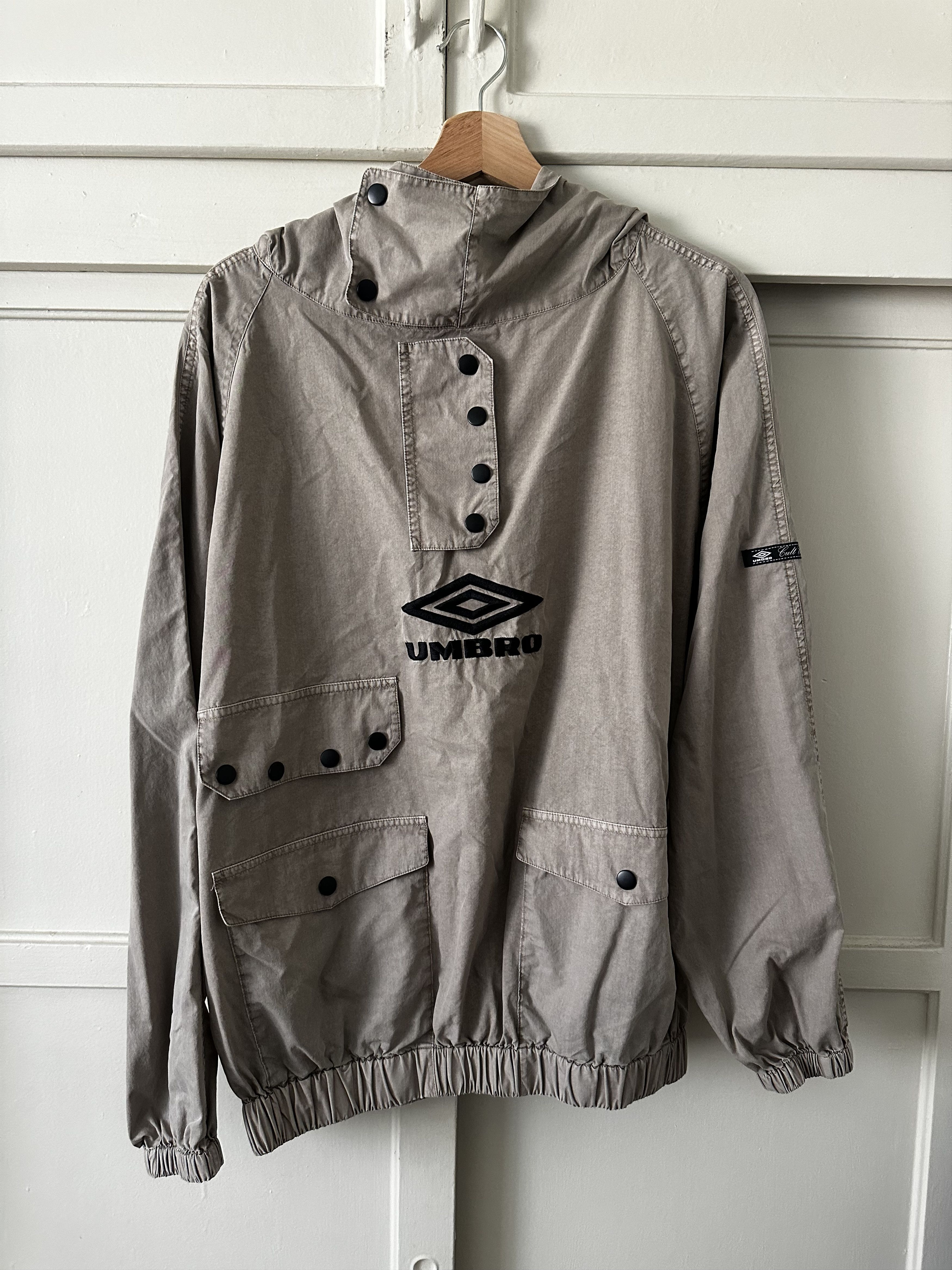 Slam Jam × Umbro Faded Smock Anorak Greige Size US S / EU 44-46 / 1 - 2 Thumbnail