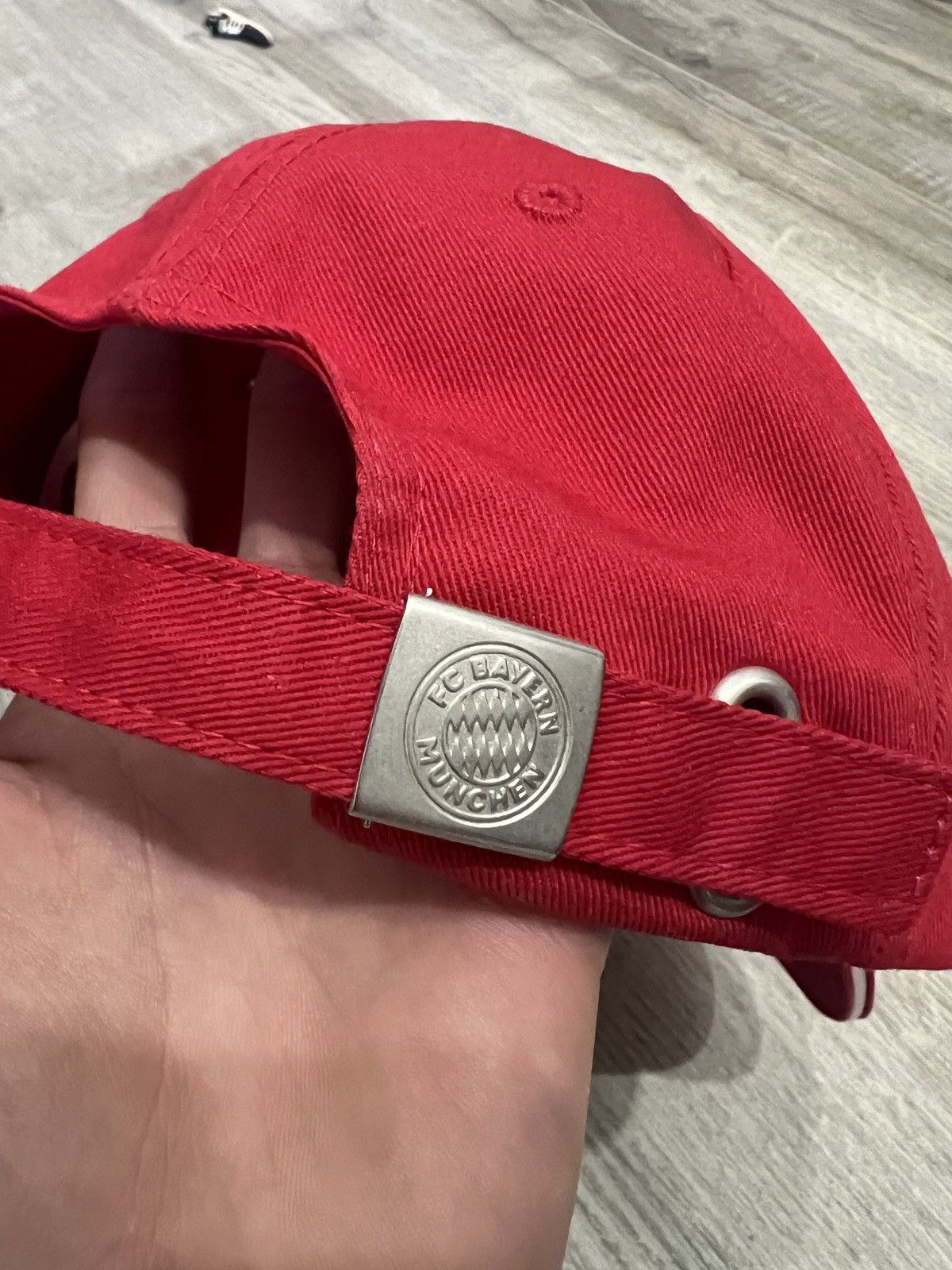 Vintage Fc Bayern cap Red with large logo One Size Size ONE SIZE - 3 Thumbnail