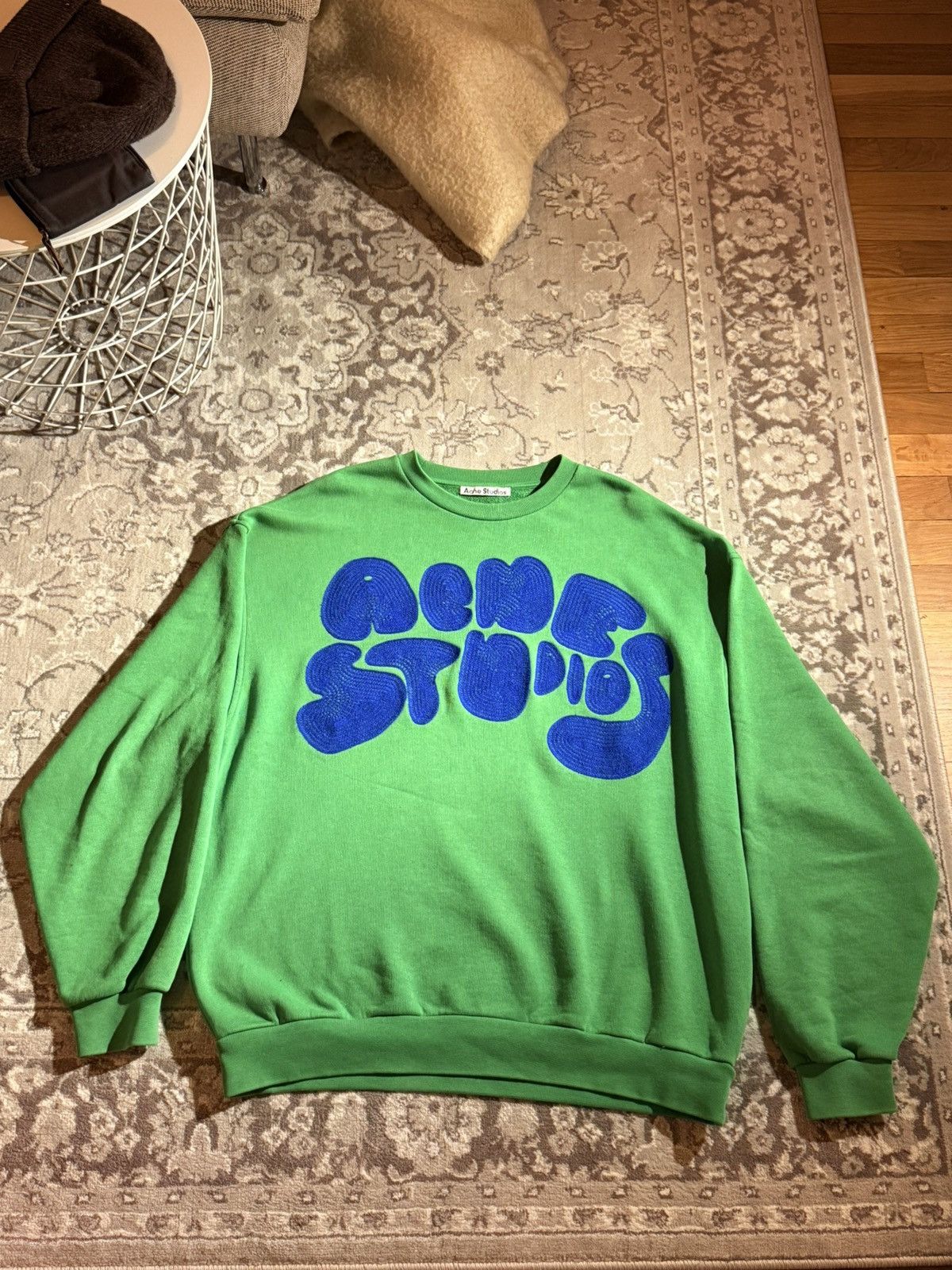 Acne Studios Acne Studios Fyre Bubble Logo Crew Sweat Size US M / EU 48-50 / 2 - 2 Thumbnail