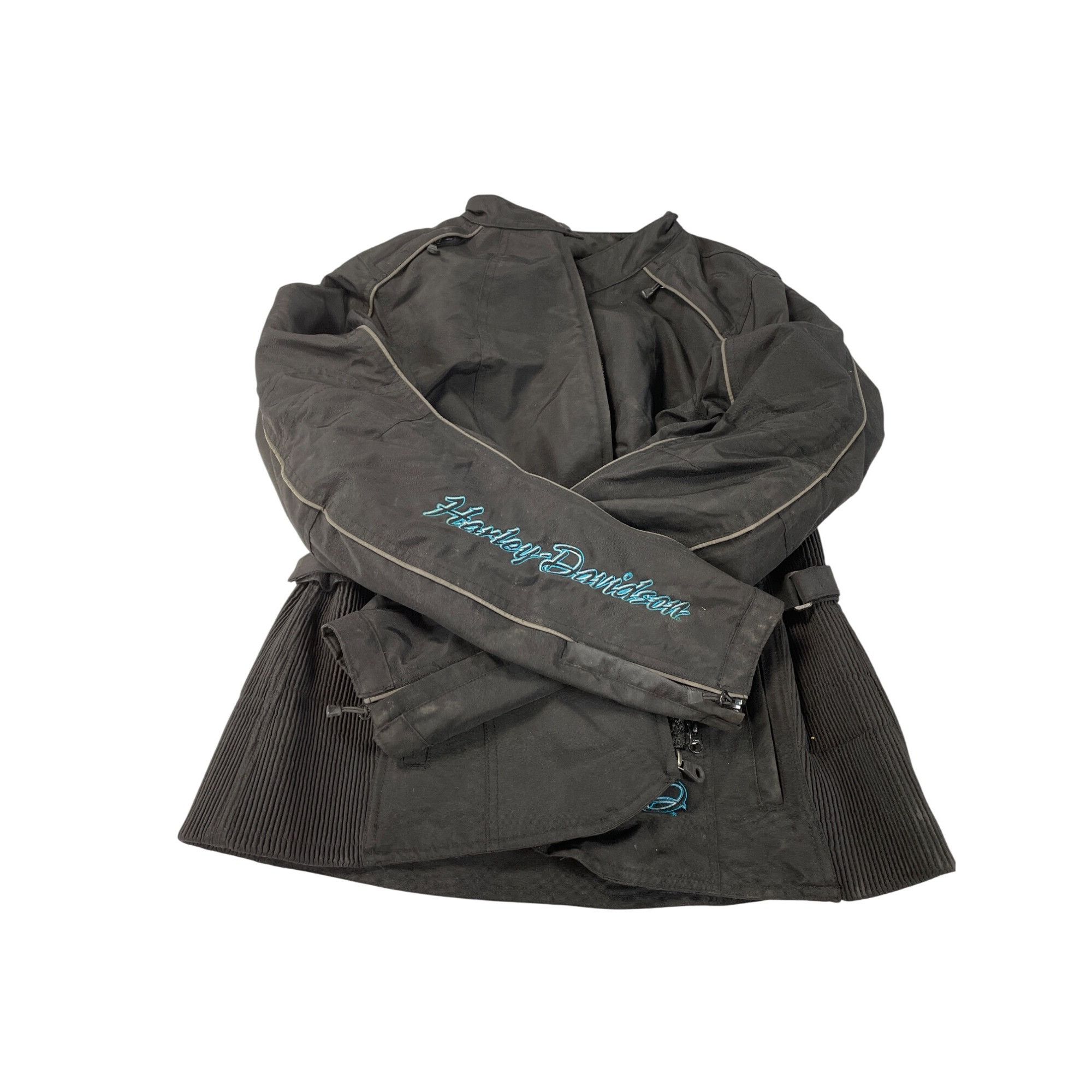 Harley Davidson Harley-Davidson Womens Black Riding Embroided poly blend Log Size XL / US 12-14 / IT 48-50 - 14 Thumbnail