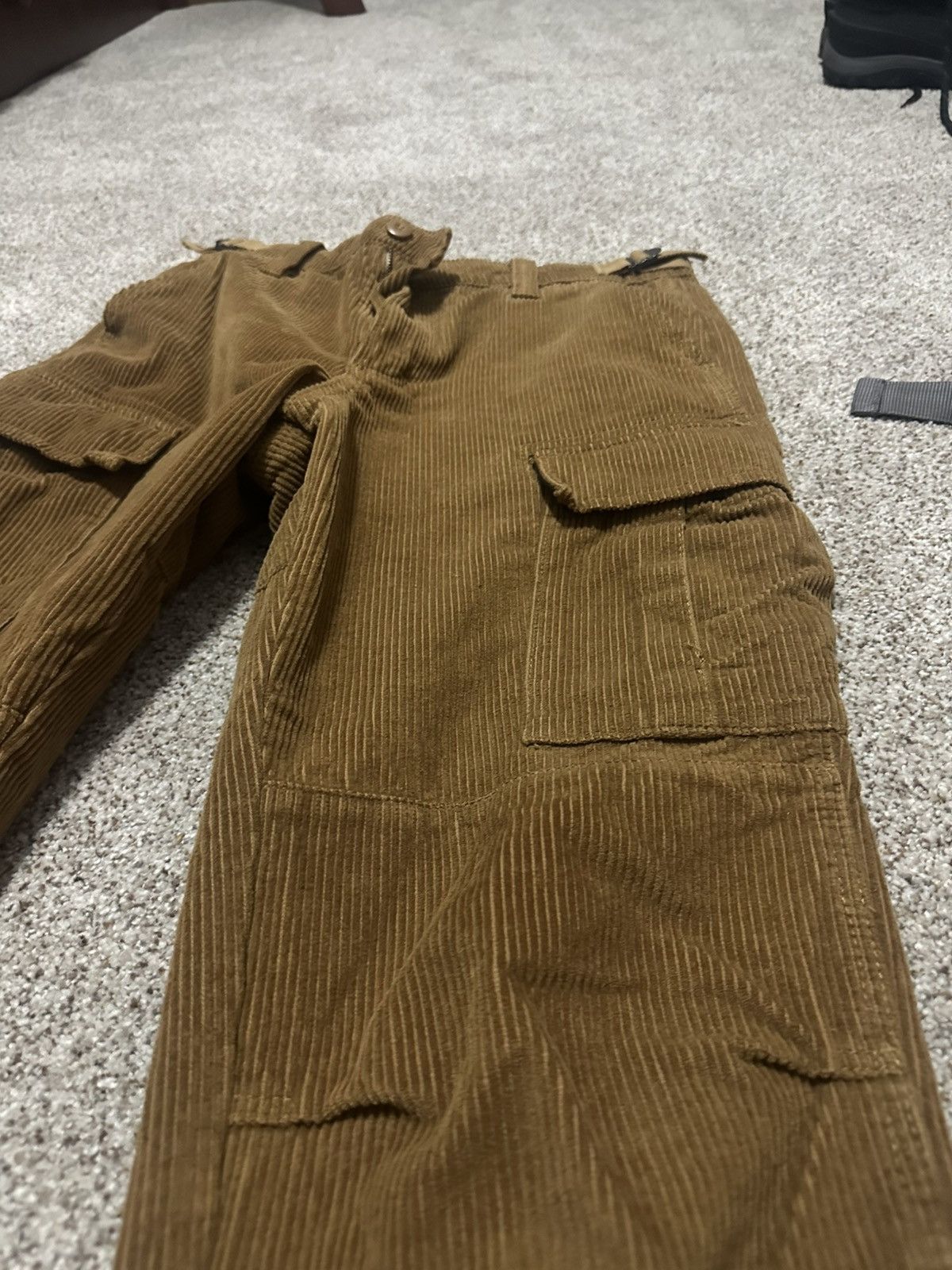 Empyre Empyre Corduroy Cargo Relaxed Fit pants 30 x 32 Size US 30 / EU 46 - 3 Thumbnail