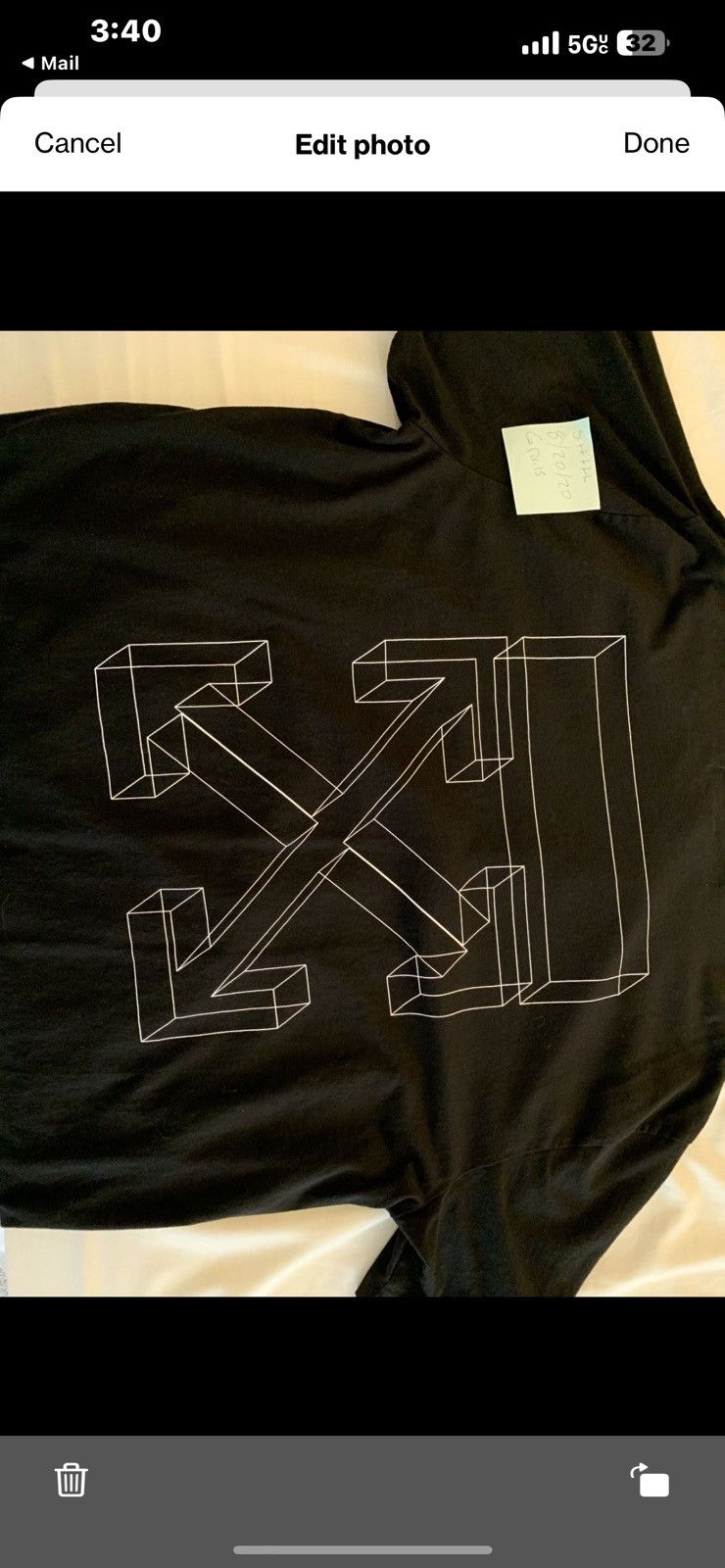 Off-White Off White ‘3D Logo’ Black XL Size US XL / EU 56 / 4 - 5 Thumbnail
