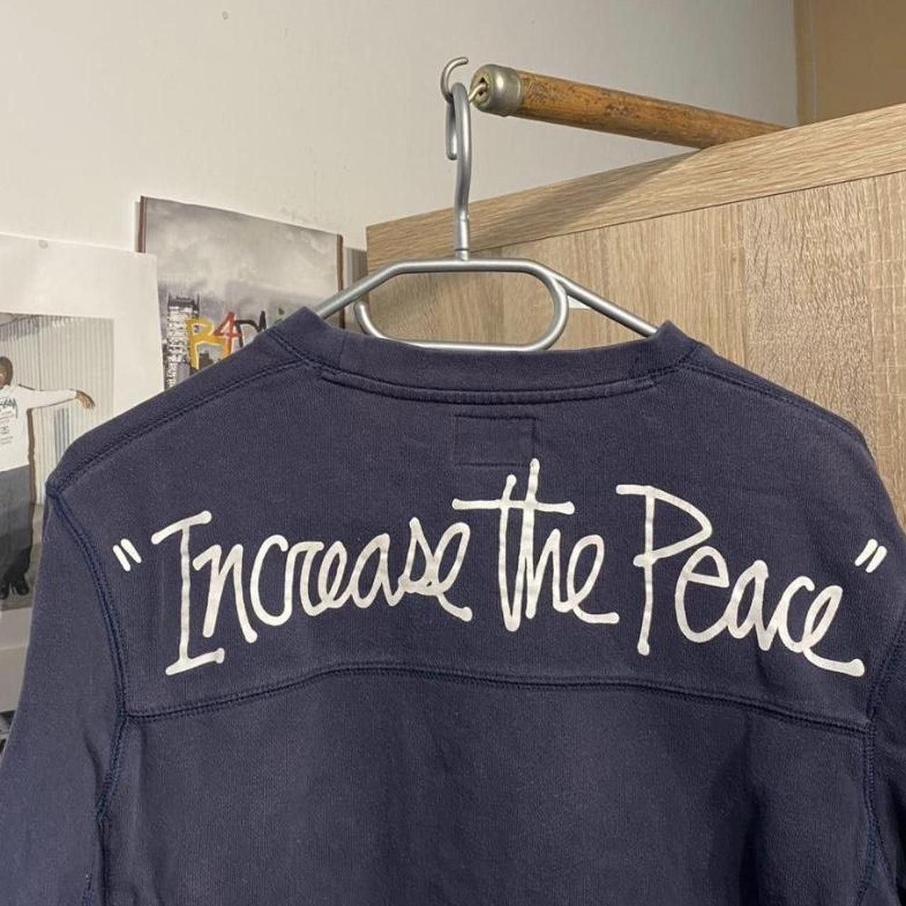 Stussy Stussy Increase The Peace Sweatshirt Size US S / EU 44-46 / 1 - 2 Thumbnail