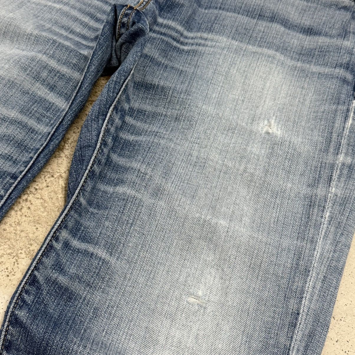 Levi's Levis 511 Y2K Lightwash Distressed Stretch Denim Pants Size US 30 / EU 46 - 7 Thumbnail