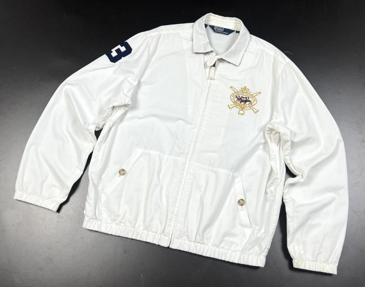 Polo Ralph Lauren × Vintage Vintage Polo Ralph Lauren Logo #3 Cotton Casual Owershirt -L Size US L / EU 52-54 / 3 - 2 Thumbnail