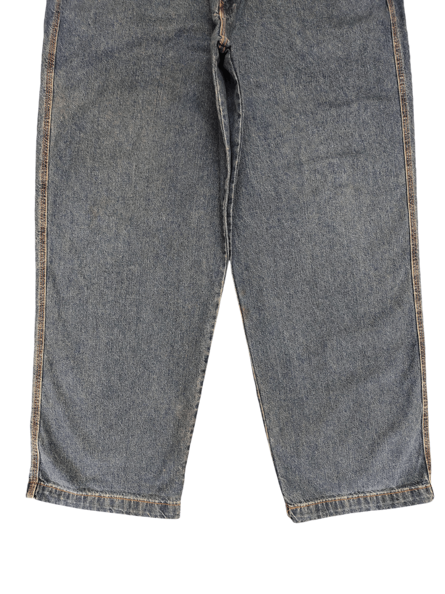 Marithe + Francois Girbaud Baggy Jeans MFG Made In Usa Denim Wide Leg 90s Jnco Size US 38 / EU 54 - 7 Thumbnail