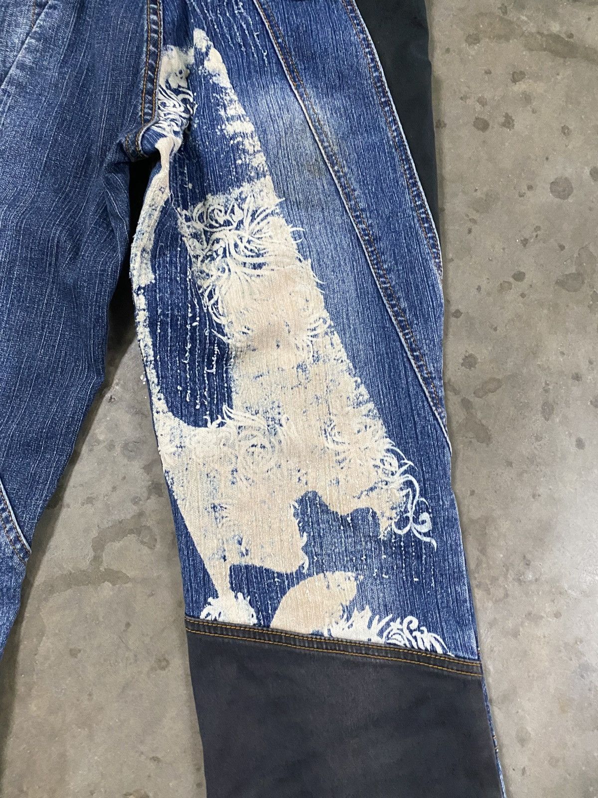 Hysteric Glamour × If Six Was Nine × Tornado Mart Flare Jeans Haphazard Jeans Flared Very Rare @265 Size US 28 / EU 44 - 15 Thumbnail