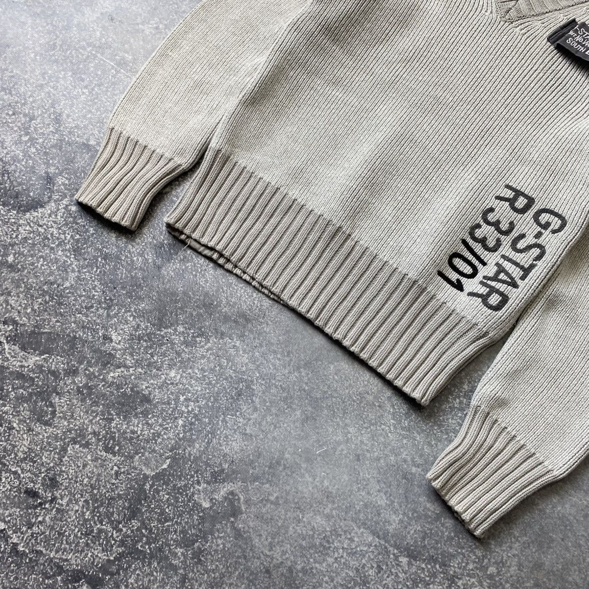 G-Star Vintage G-Star Raw Big Logo Avantgarde y2k sweater Size US L / EU 52-54 / 3 - 8 Thumbnail