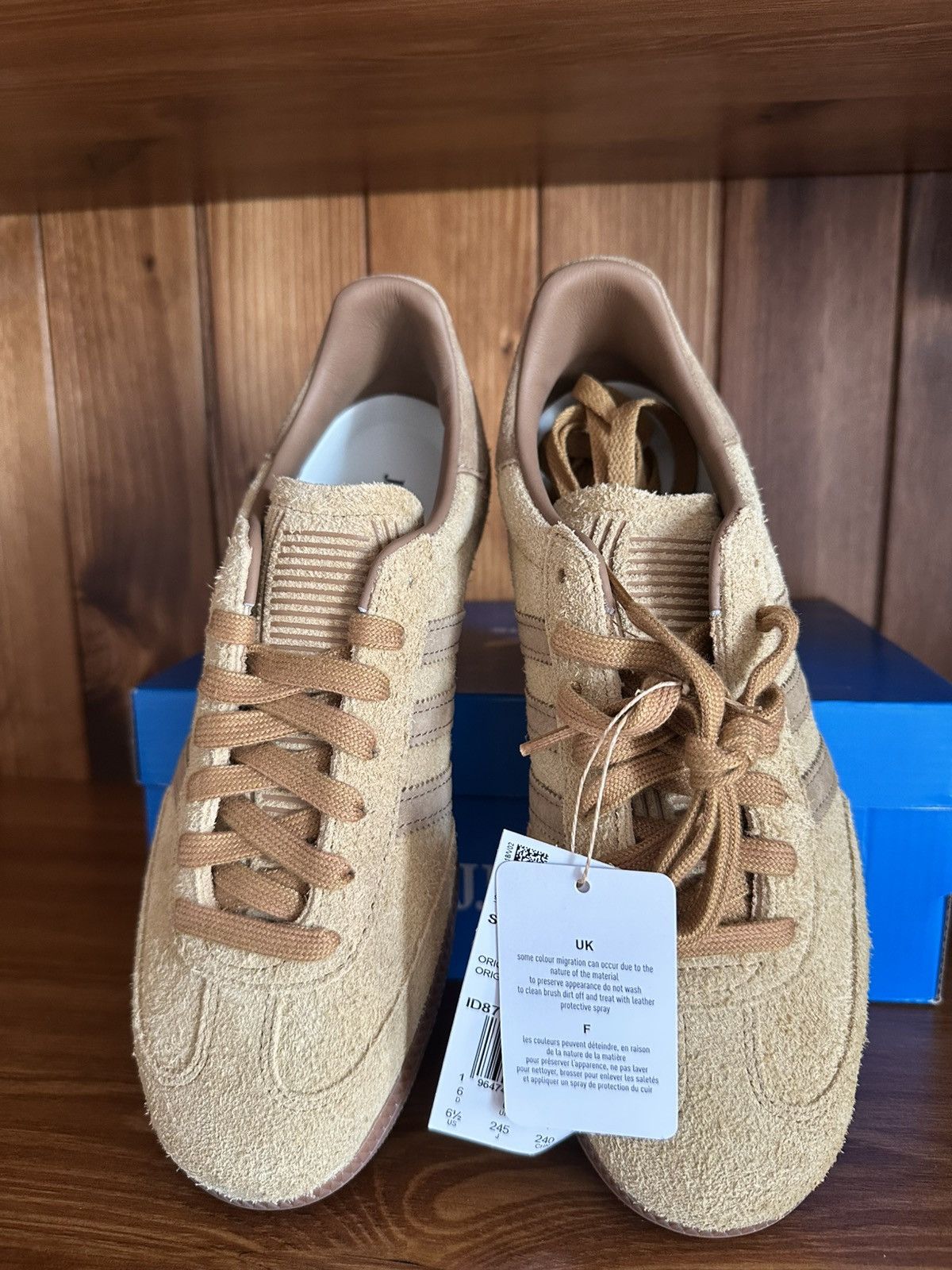 Adidas × JJJJound Adidas samba jjjjound 39 eu 6 uk 6,5 us mesa tobacco Size US 8.5 / IT 38.5 - 3 Thumbnail