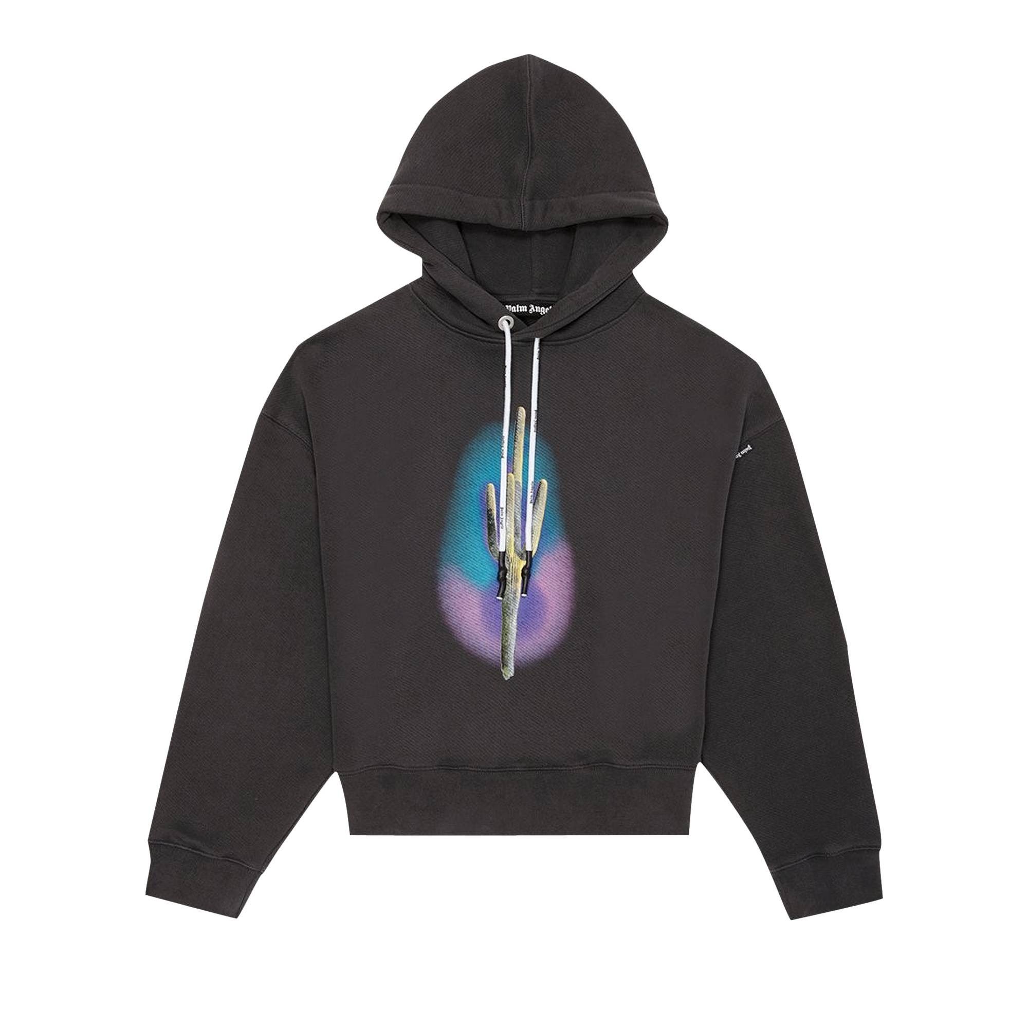 Palm Angels o1in1s0225 Q:1 / Cactus Hoodie in Black/Green Size US XL / EU 56 / 4 - 1 Preview