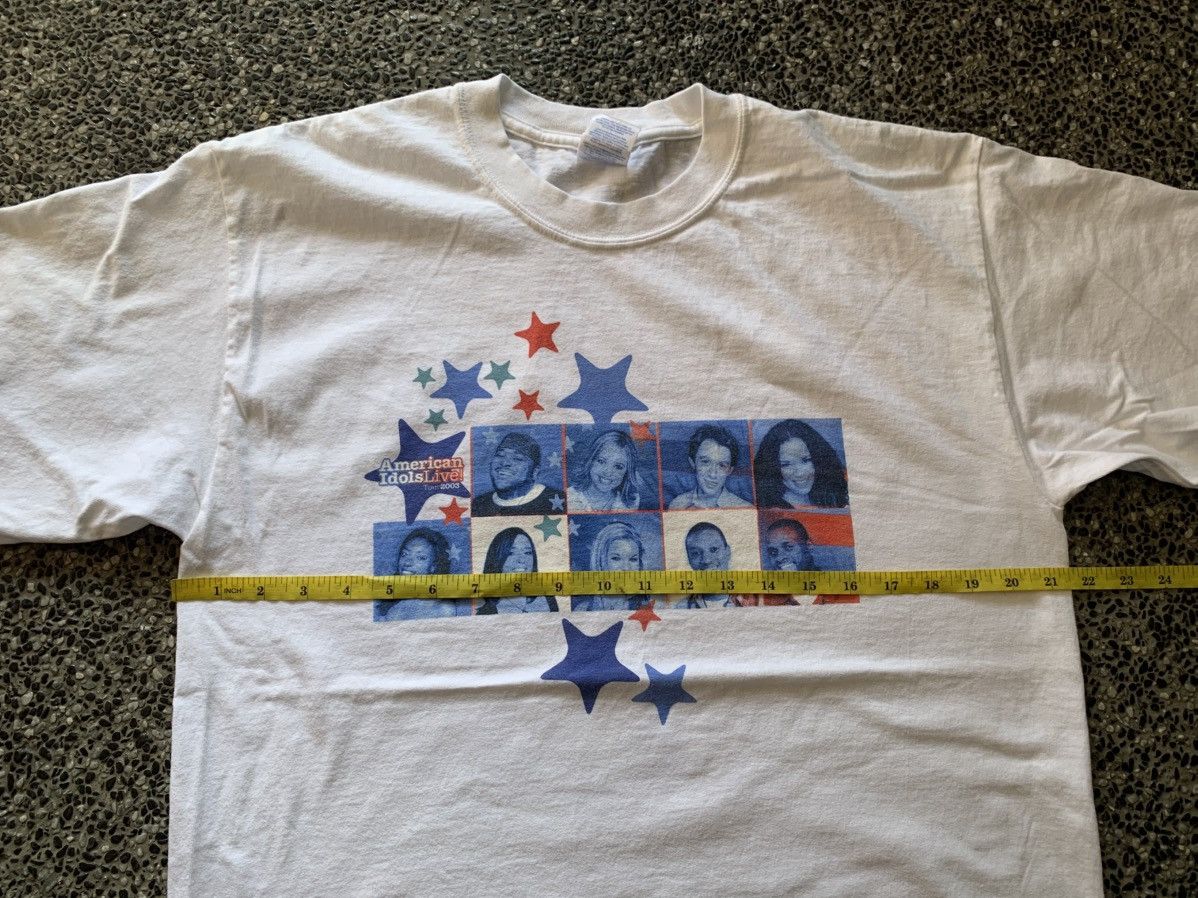 Vintage Vintage 2003 American Idols Live Tour T shirt Size US L / EU 52-54 / 3 - 9 Thumbnail