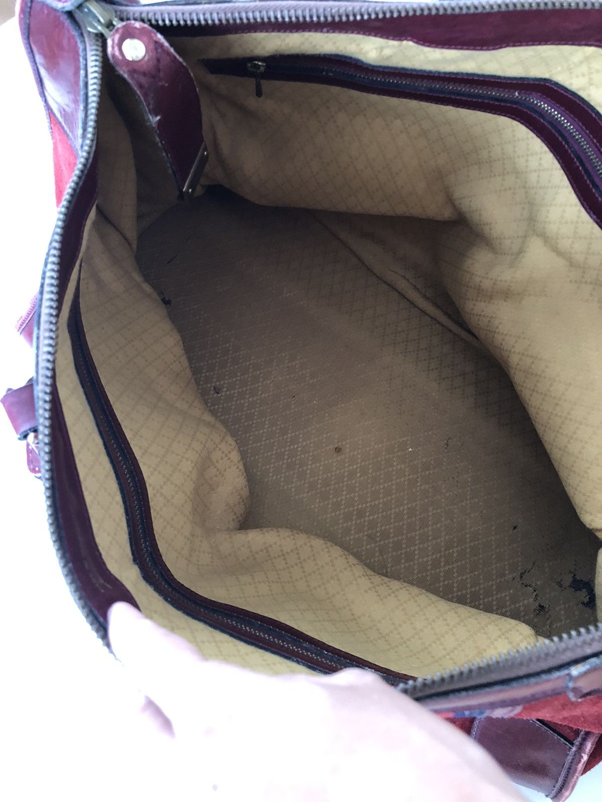 Gucci Vintage GUCCI suede duffle bag Size ONE SIZE - 20 Thumbnail