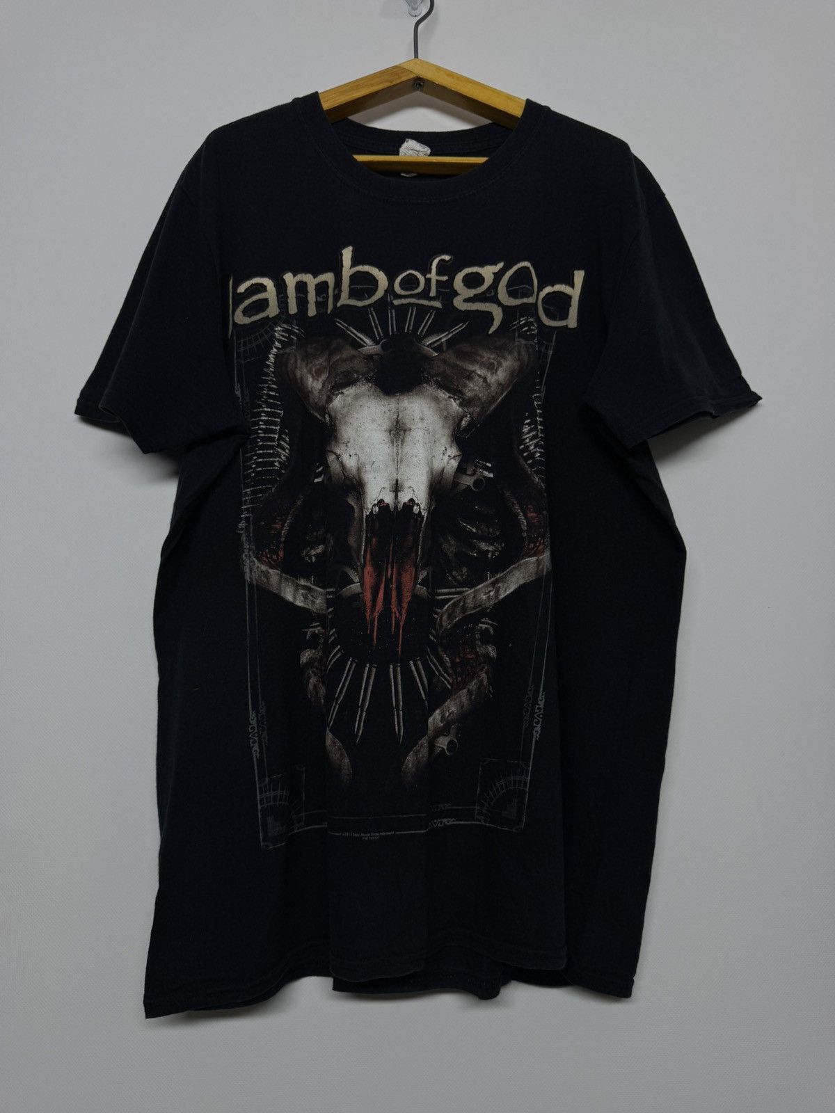 Gildan Vintage 2013 Lamb Of God t-shirt Size US L / EU 52-54 / 3 - 1 Thumbnail