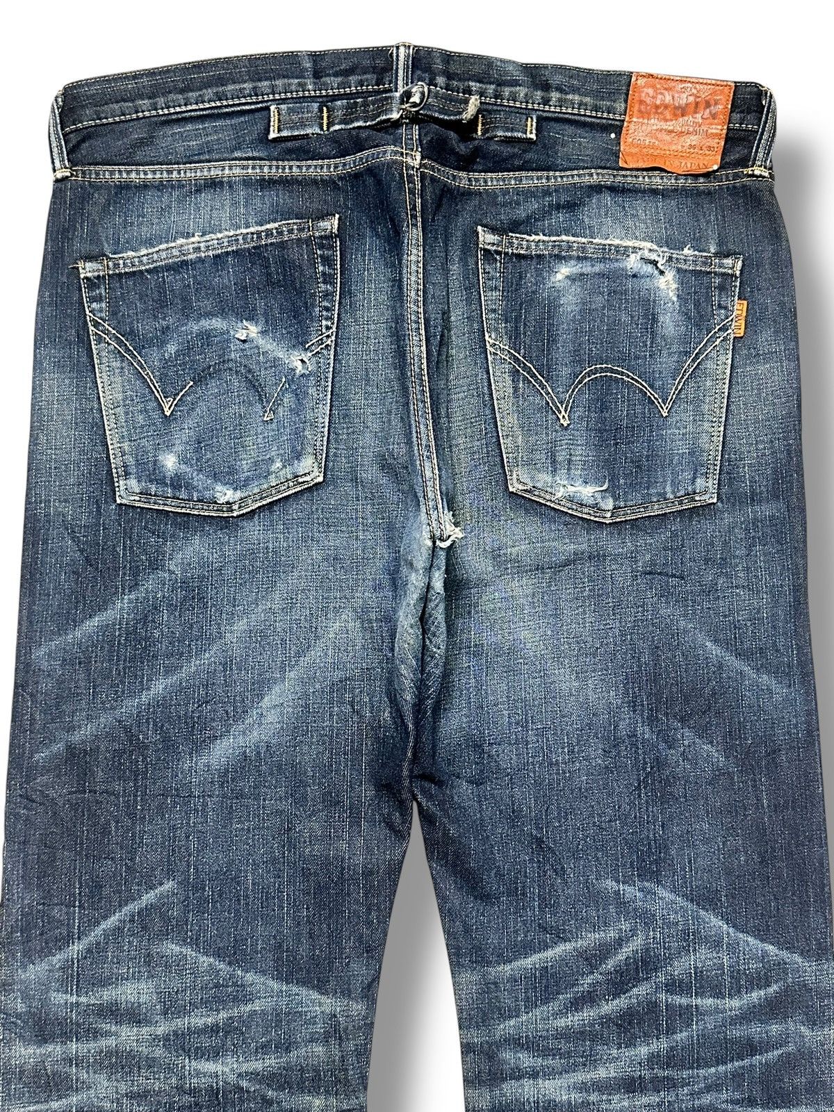 Edwin Edwin 505Z Vtg Selvage Denim Japan Jeans Straight and Faded Size US 32 / EU 48 - 4 Thumbnail