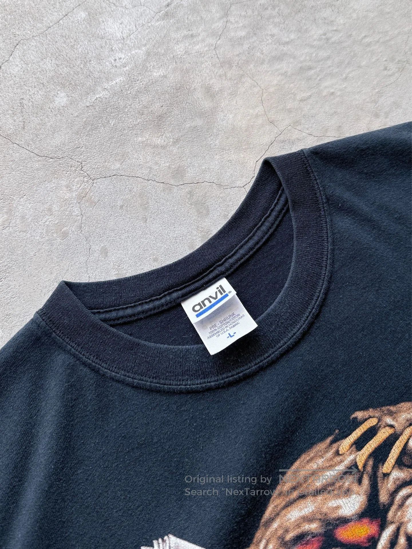 Vintage Vintage 00s Wes Benscoter Frankenstein Tee. Size US L / EU 52-54 / 3 - 4 Thumbnail