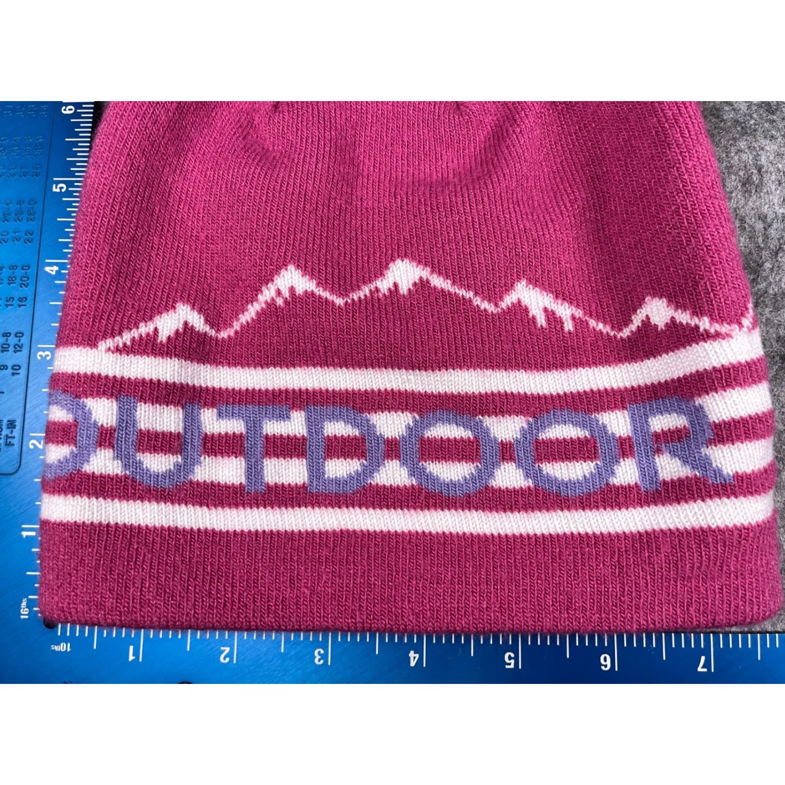 Outdoor Research Outdoor Research Beanie Toque Women One Size Pink Knit Acrylic Polyester Hat Beanie Women's Outdoor Ski Size ONE SIZE - 2 Thumbnail
