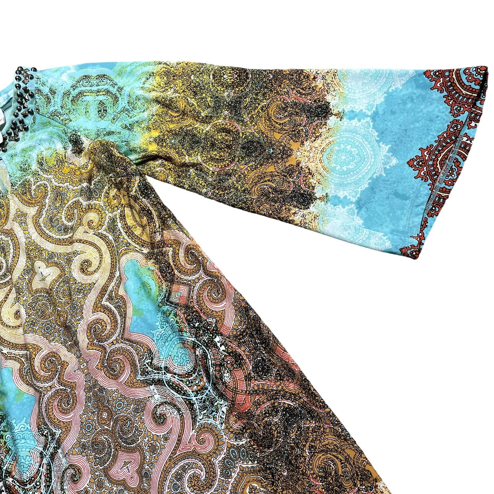 Chicos Chico's Paisley Midi Dress Size M / US 6-8 / IT 42-44 - 10 Thumbnail