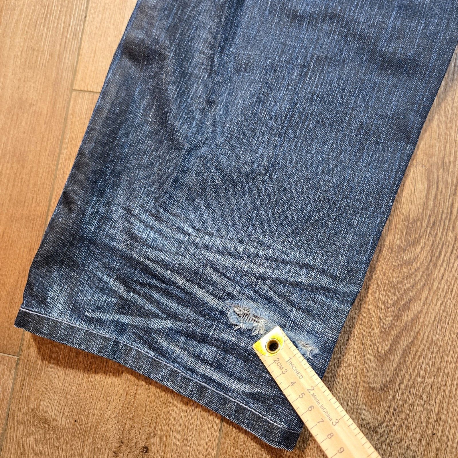 Parish Nation Parish Nation Y2K Jeans 40x34 Whiskered Hip Hop Streetwear Size US 40 / EU 56 - 11 Thumbnail