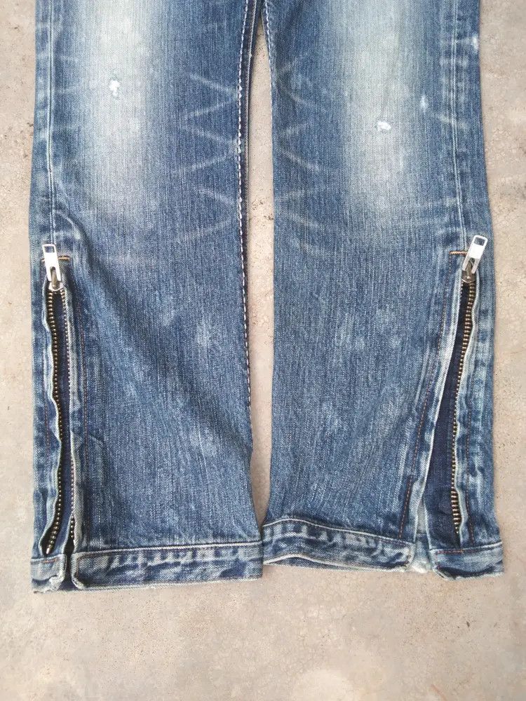 Japanese Brand Vintage RNA Retro Punk Distressed Jeans 32x30 Size US 32 / EU 48 - 6 Thumbnail