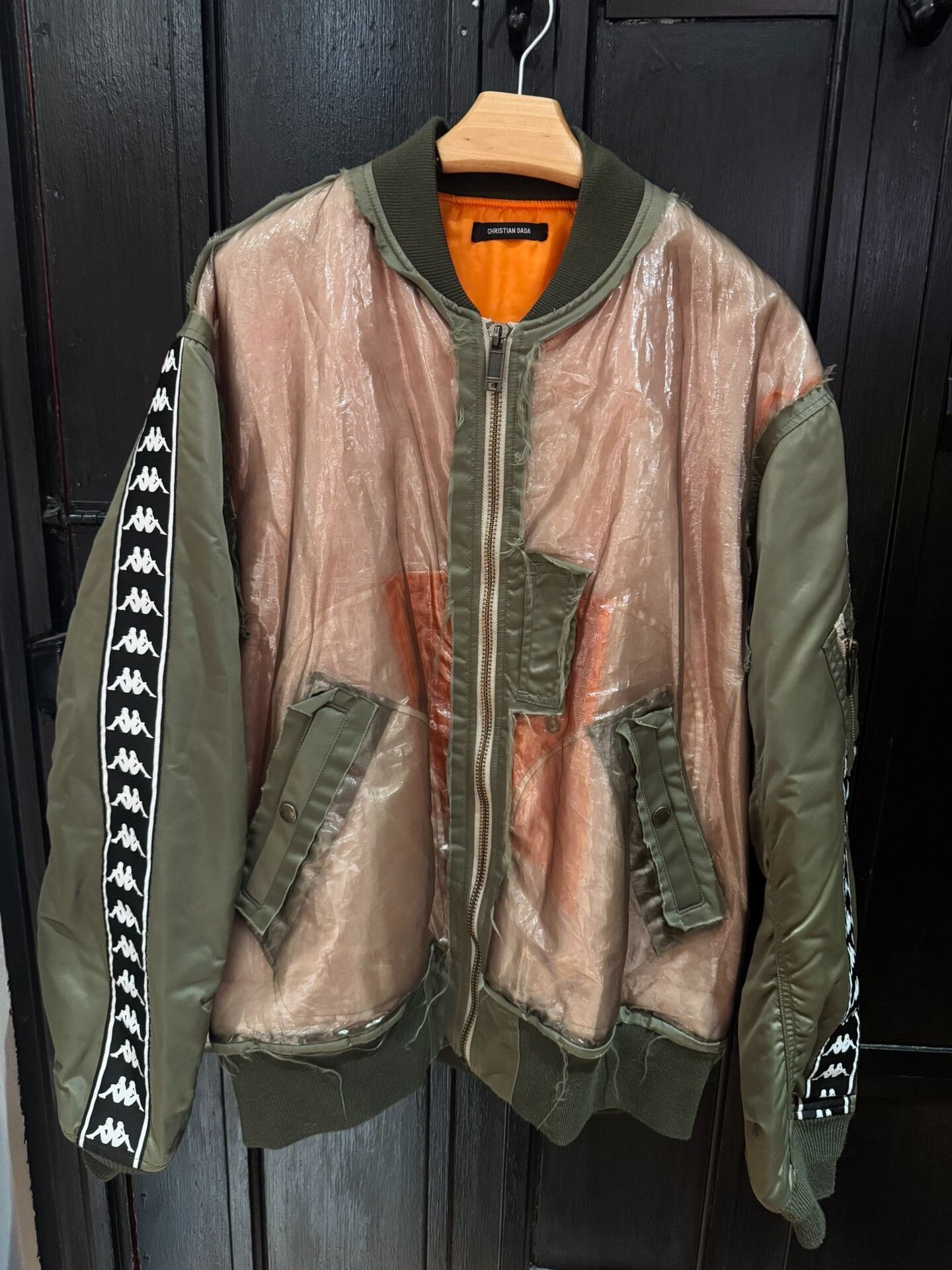 Christian Dada Christian Dada Green Cotton Jacket Size US M / EU 48-50 / 2 - 1 Thumbnail