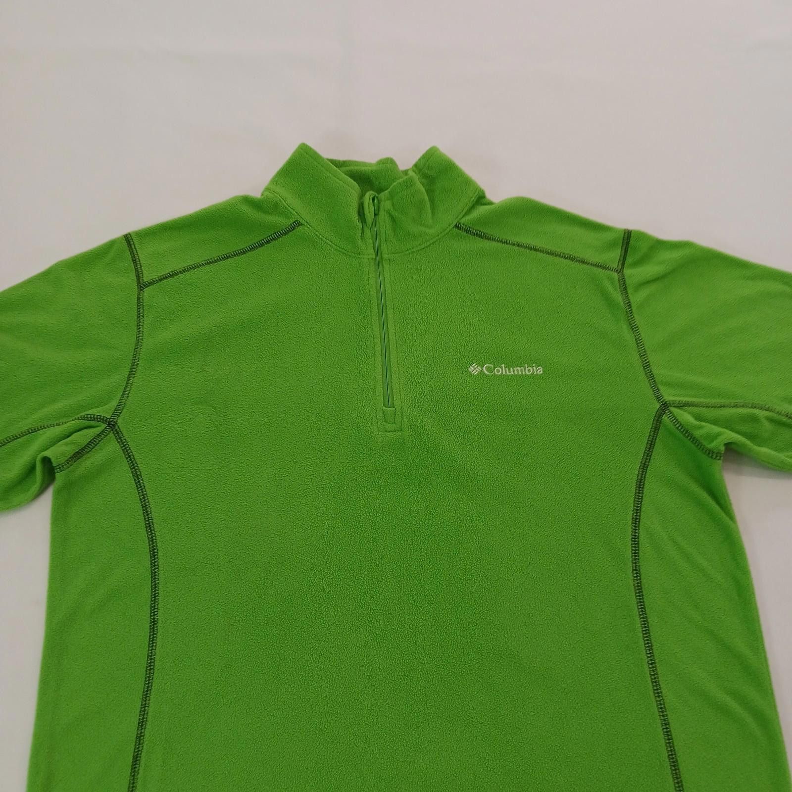 Columbia Columbia EM6503 Men Green Klamath Range 1/2 Zip Sweatshirt M Size US M / EU 48-50 / 2 - 9 Thumbnail