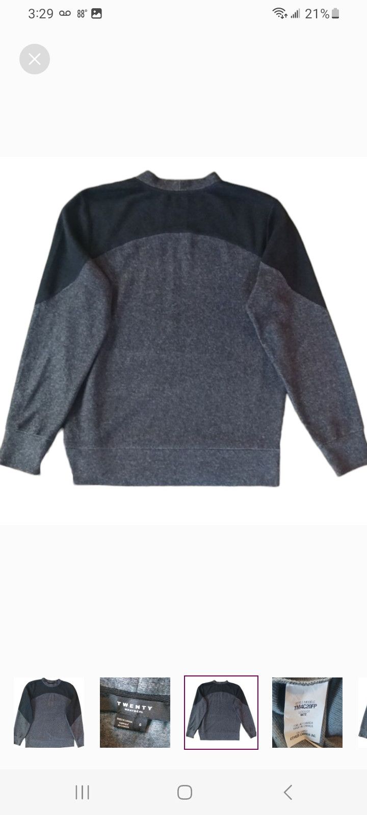 Other Twenty Montreal Sweater Size US M / EU 48-50 / 2 - 3 Thumbnail