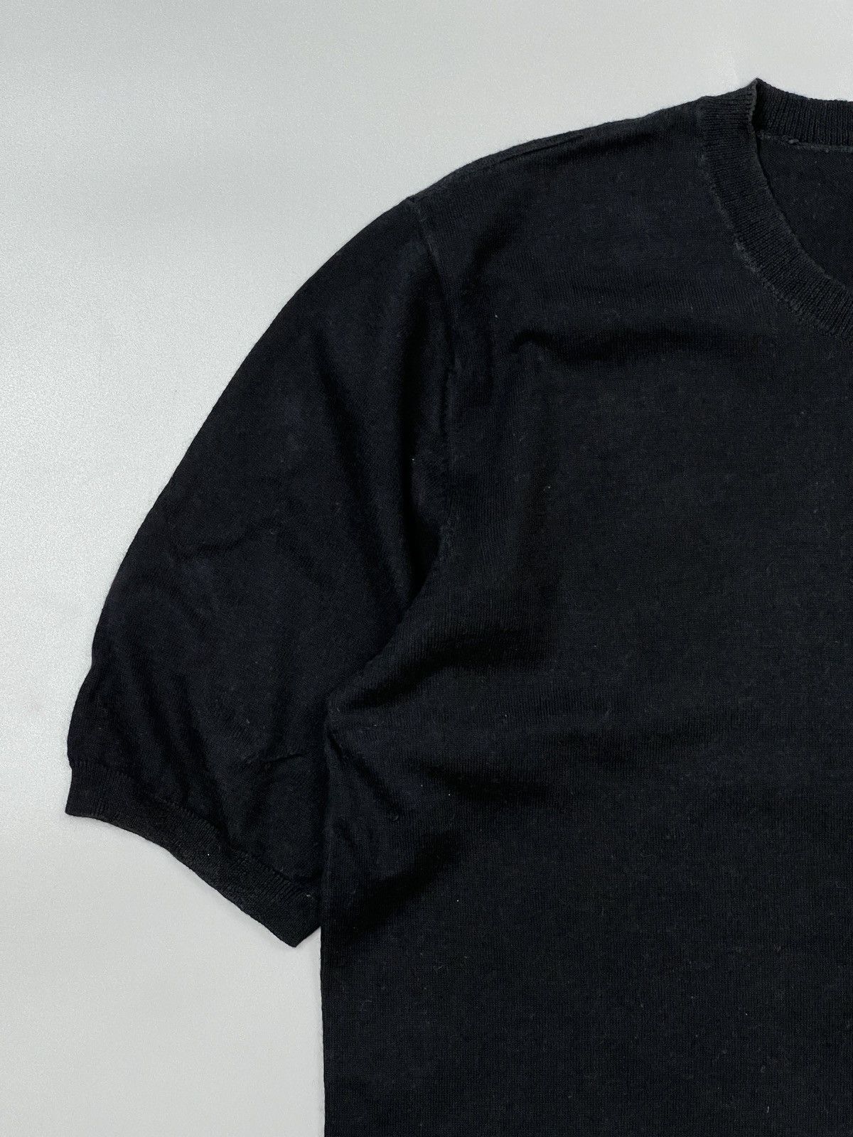 A.P.C. A.P.C. Cotton Cashmere Short Sleeve Sweater (Y0467) Size US M / EU 48-50 / 2 - 2 Thumbnail