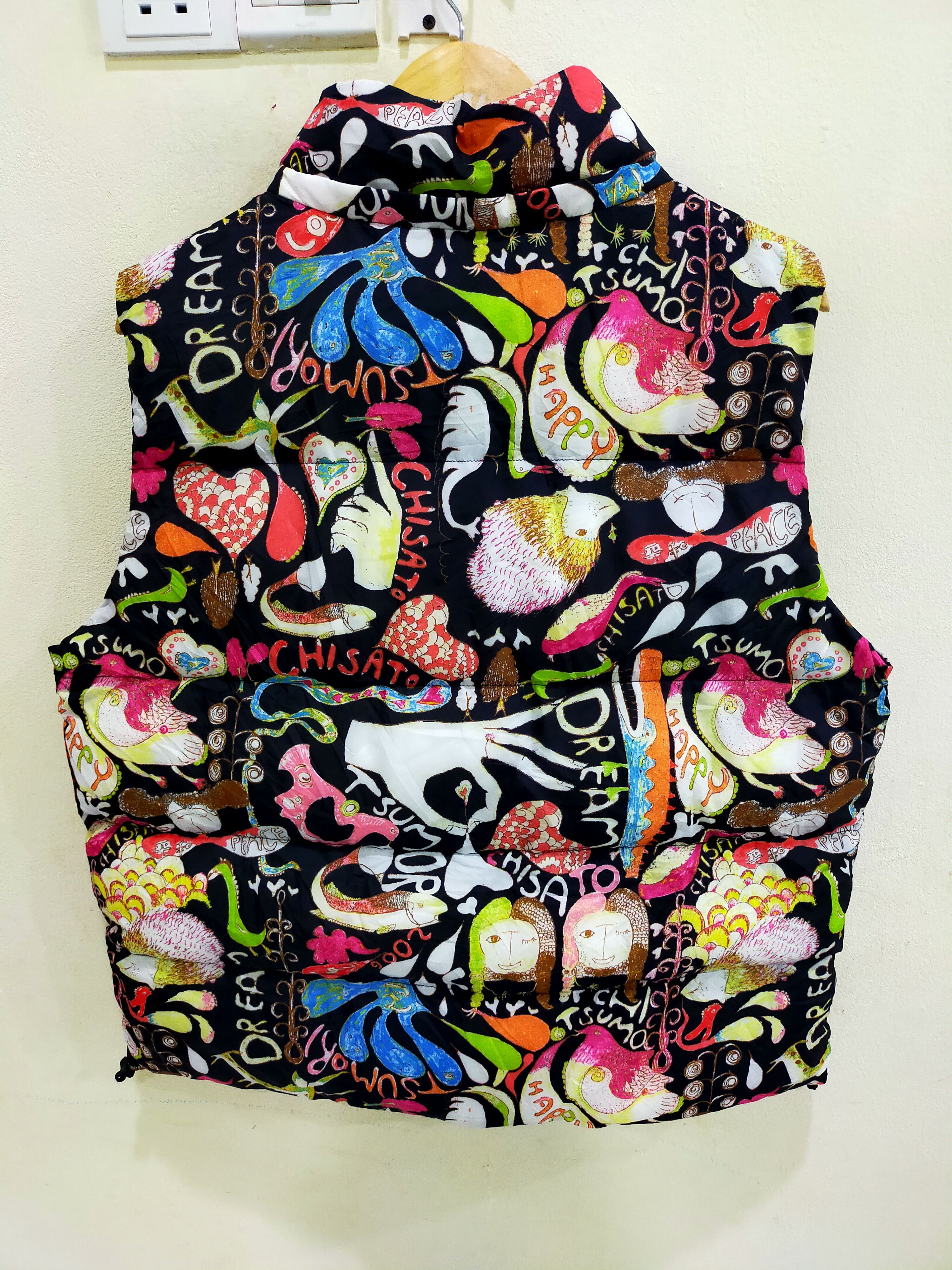 Japanese Brand × Tsumori Chisato 🔥RARE!! TSUMORI CHISATO BY NIKO AND.. PUFFER VEST Size US L / EU 52-54 / 3 - 8 Thumbnail