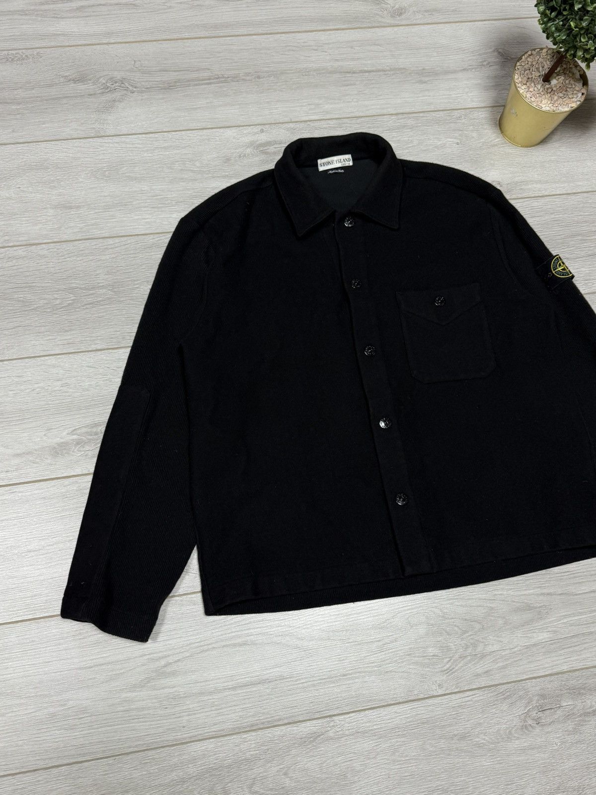 Stone Island Stone Island 00 vintage wool overshot buttons pocket jacket Size US XL / EU 56 / 4 - 2 Thumbnail