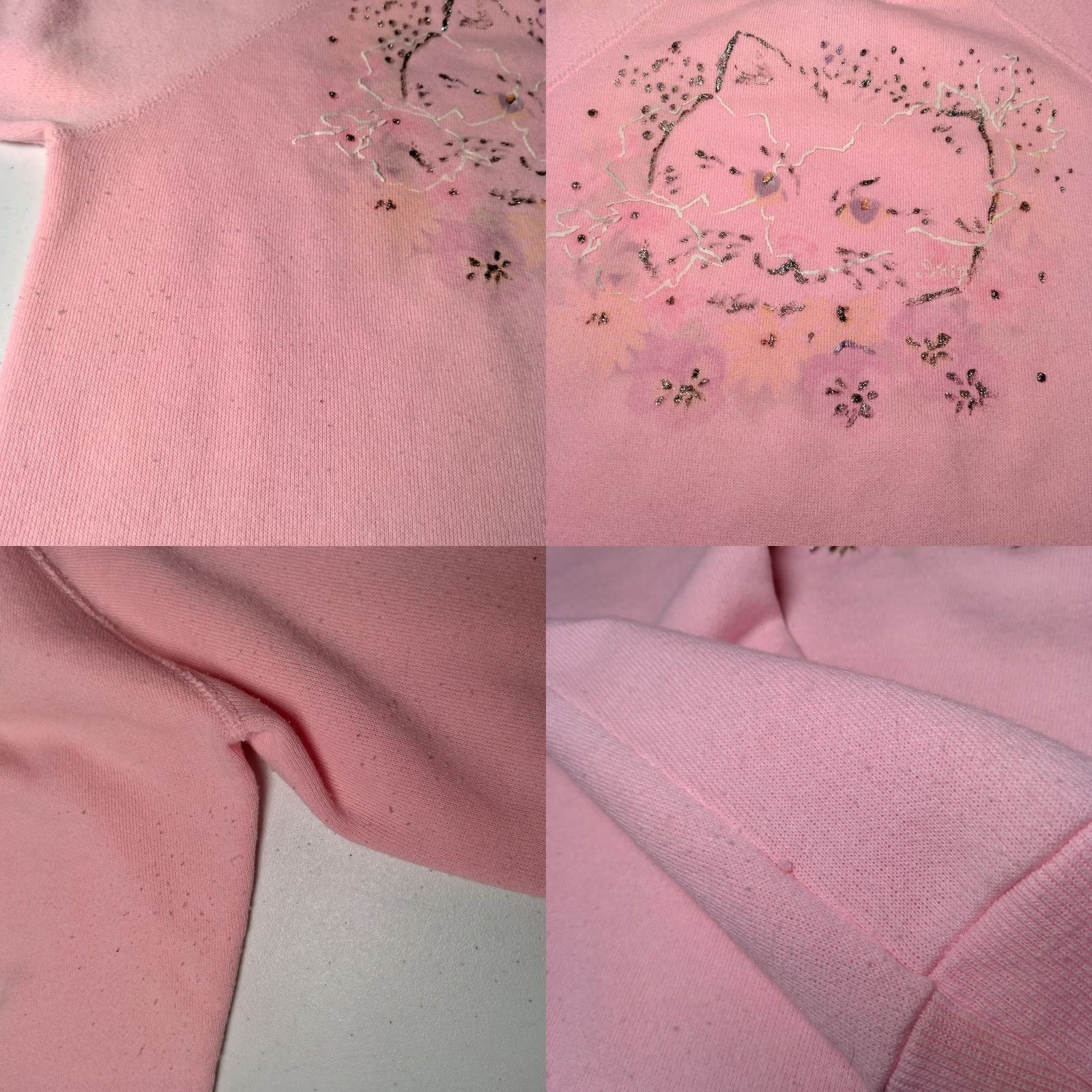 Vintage VINTAGE Cat Sweatshirt Women Small Pannill Crewneck Metallic Puffy Paint READ Size S / US 4 / IT 40 - 9 Thumbnail