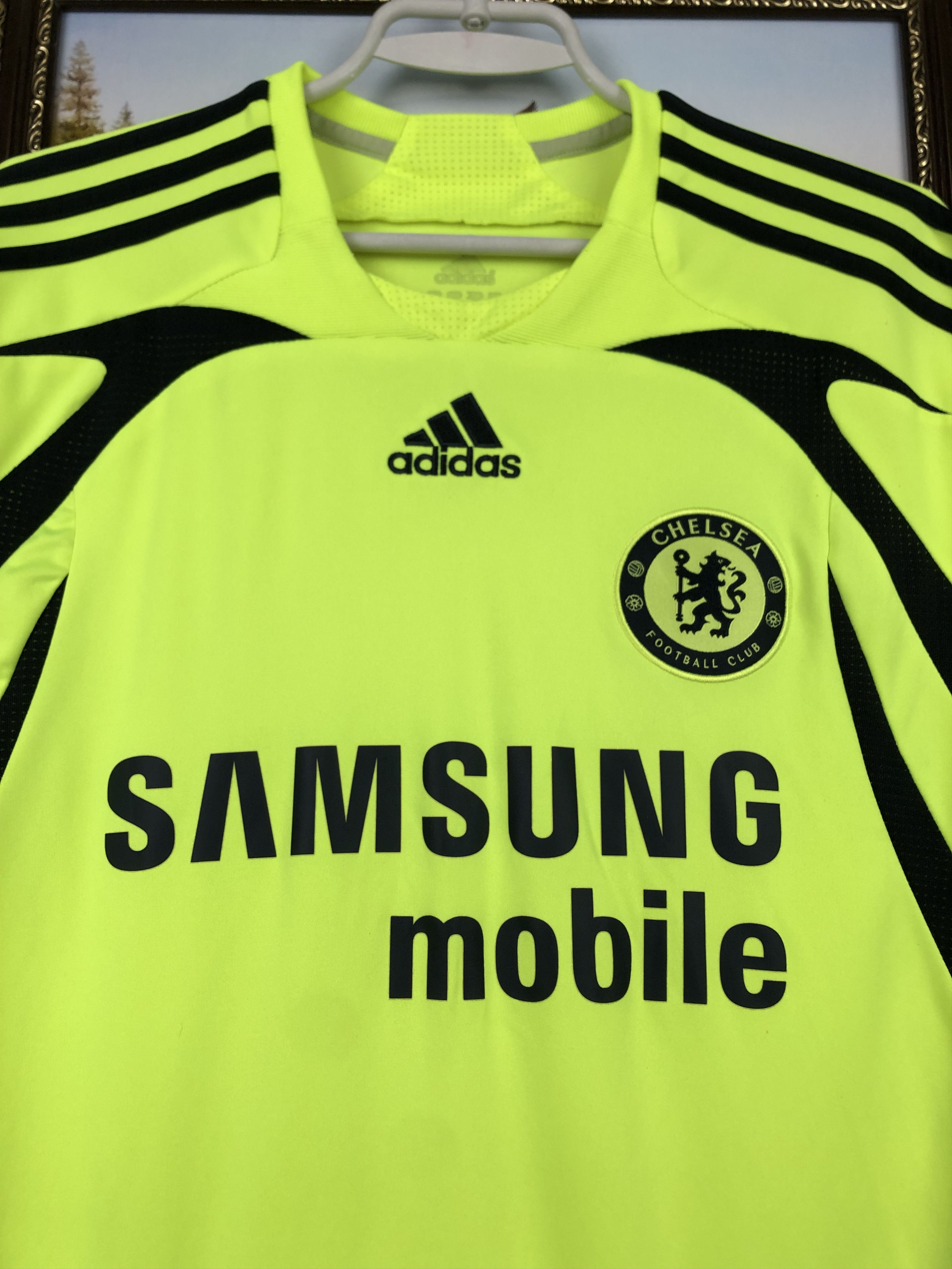 Adidas Chelsea Away football shirt 2007 Soccer Adidas Jersey Trikot Size US M / EU 48-50 / 2 - 3 Thumbnail