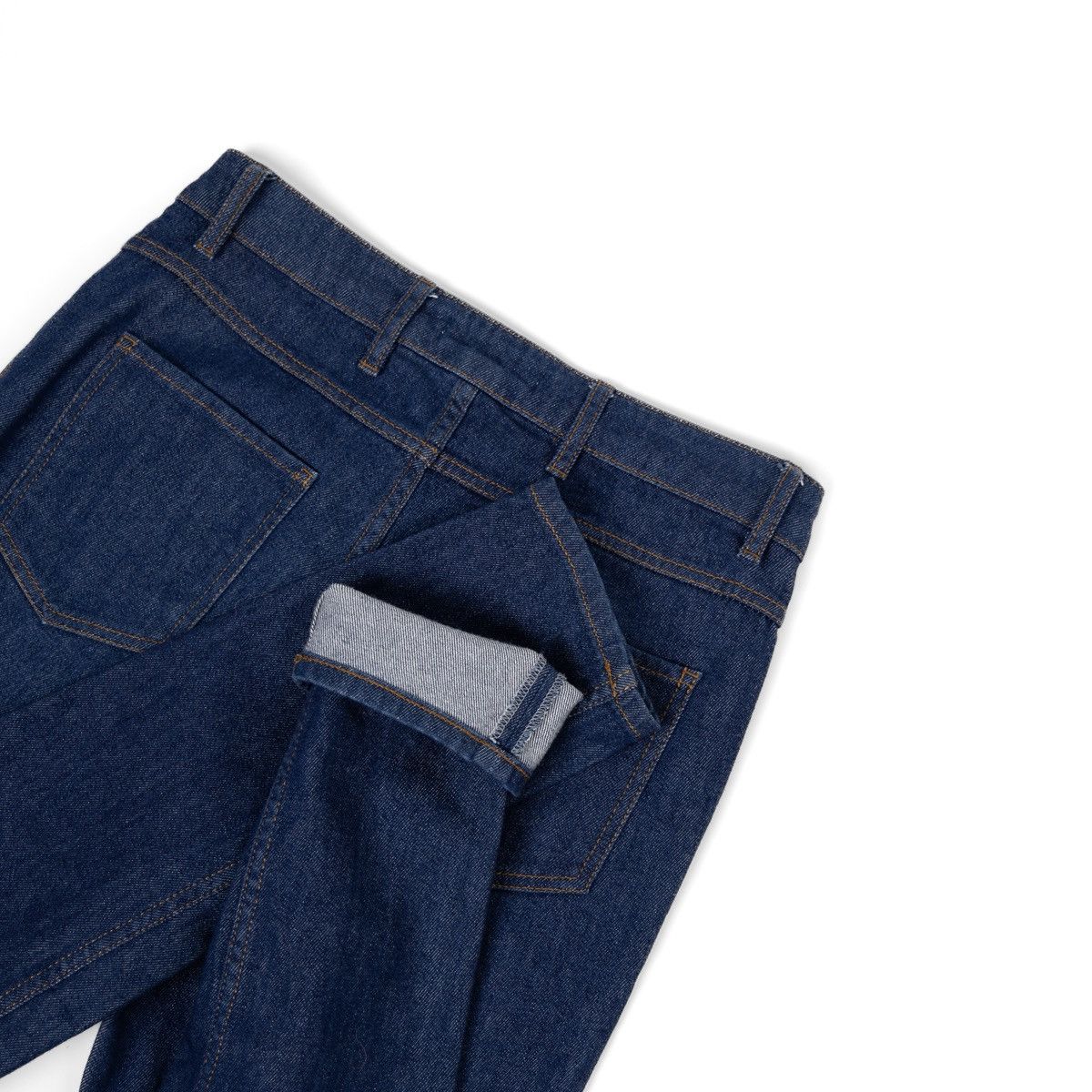 Sandro Sandro Paris Womens Blue Jeans Slim Fit Mid Rise Zip Closure Size 28" / US 6 / IT 42 - 5 Thumbnail