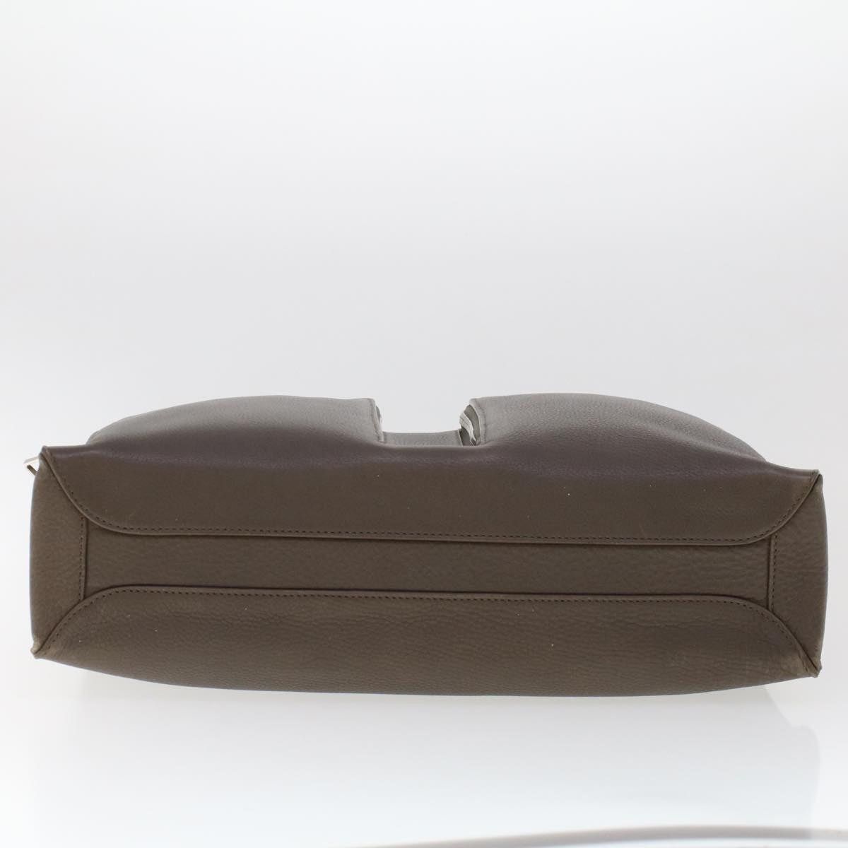 Louis Vuitton LOUIS VUITTON Naxos Shoulder Bag Leather Gray Size ONE SIZE - 5 Thumbnail