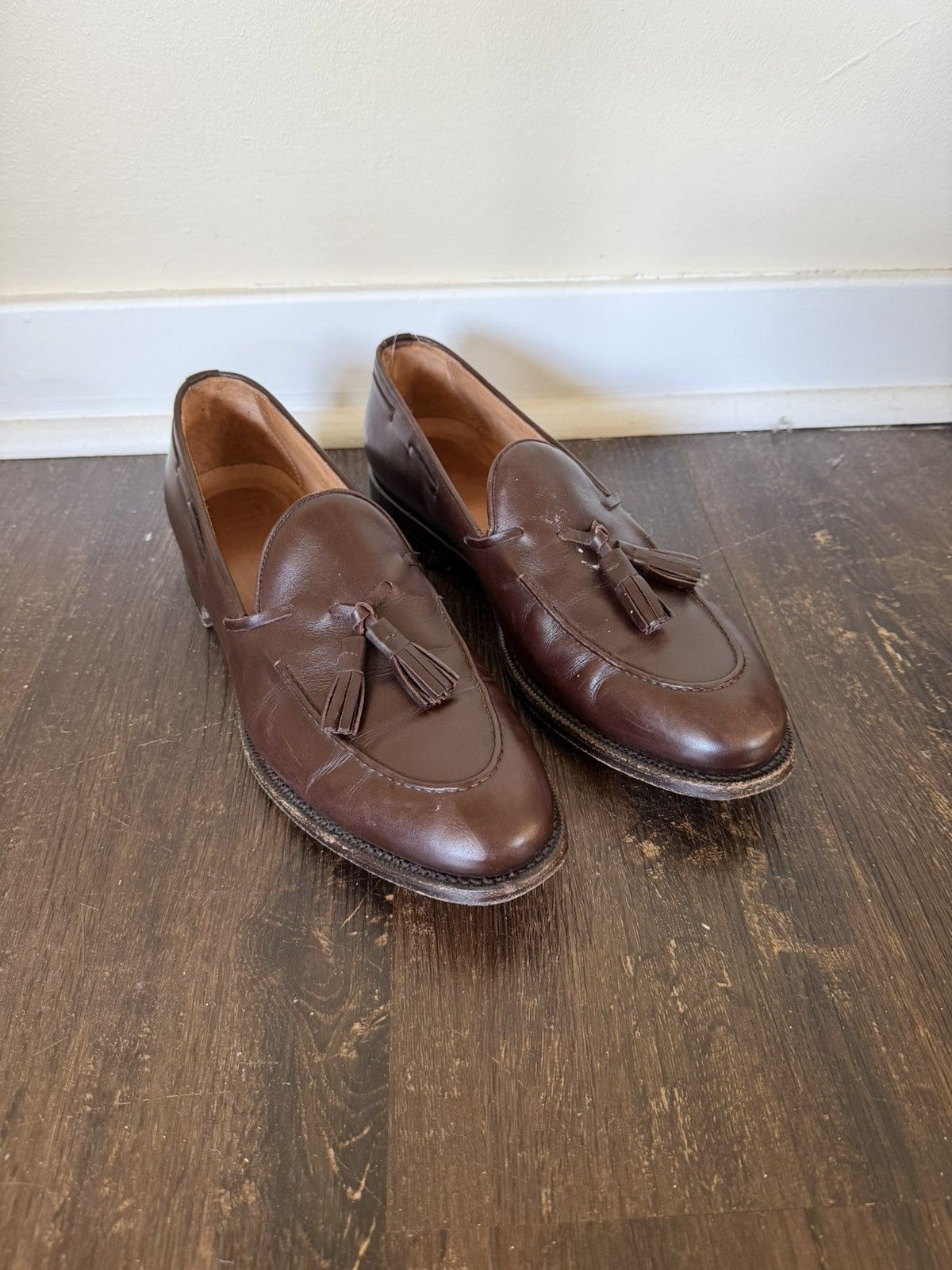 Sid Mashburn Tassel loafers dark brown Size US 11.5 / EU 44-45 - 2 Thumbnail