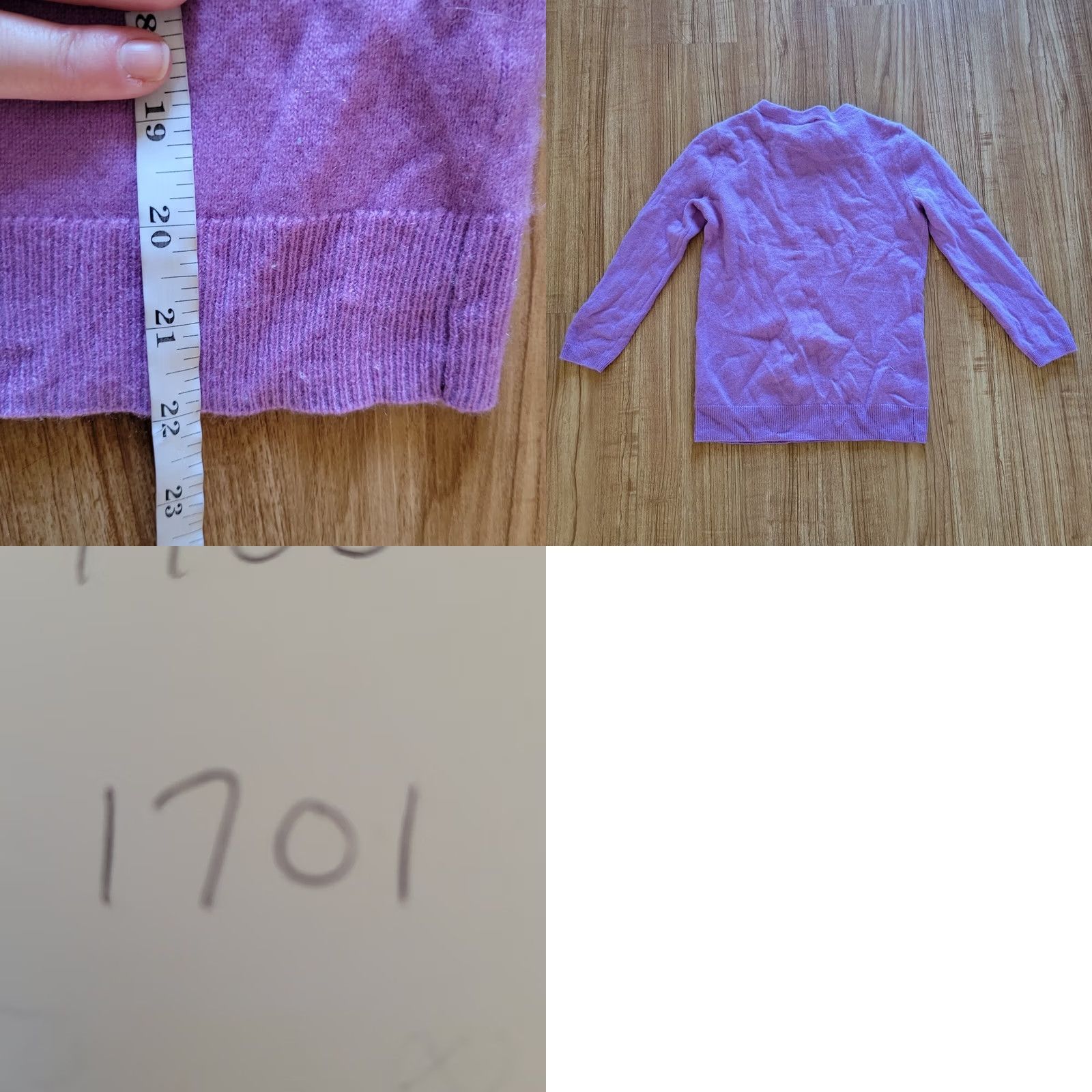 Talbots Talbots Shirt Womens XS Purple Sweater Top Women Cashmere High Neck Basic Casual Office Size XS / US 0-2 / IT 36-38 - 8 Thumbnail