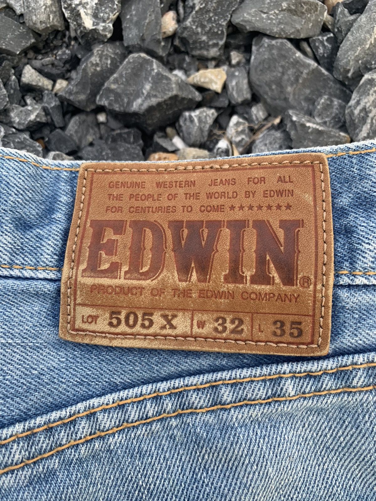 Kapital VINTAGE EDWIN 505X SELVEDGE BAGGY JAPANESE BRAND DENIM Size US 31 - 10 Thumbnail