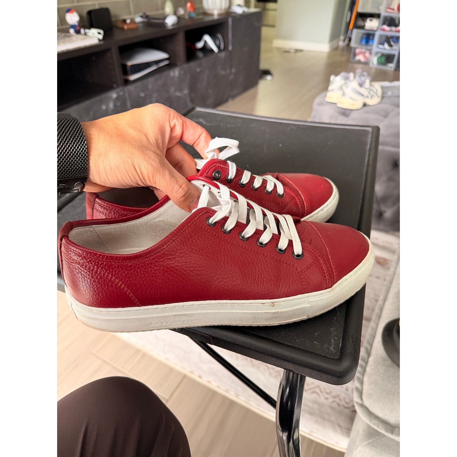 Del Toro Del Toro Leather Sneakers Size US 9 / EU 42 - 1 Thumbnail