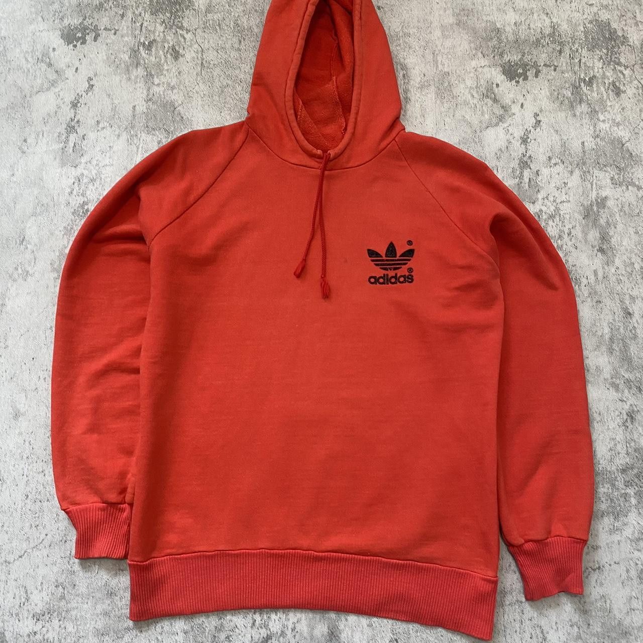 Adidas 80s Adidas Hoodie Vintage Retro Sportswear Size US S / EU 44-46 / 1 - 1 Thumbnail