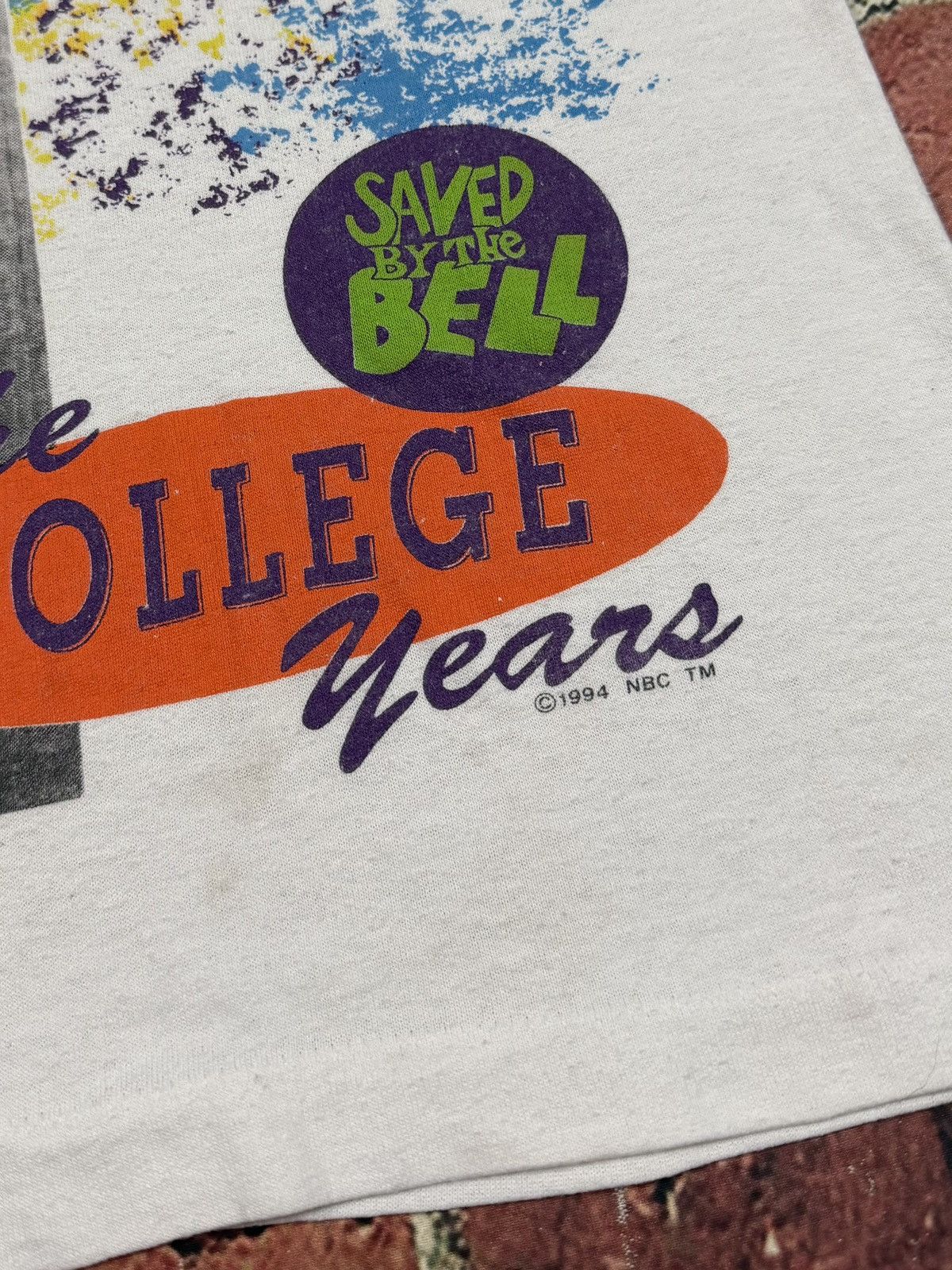 Vintage Vintage 1994 Saved by the Bell The College Years Cast Tee Size US M / EU 48-50 / 2 - 5 Thumbnail