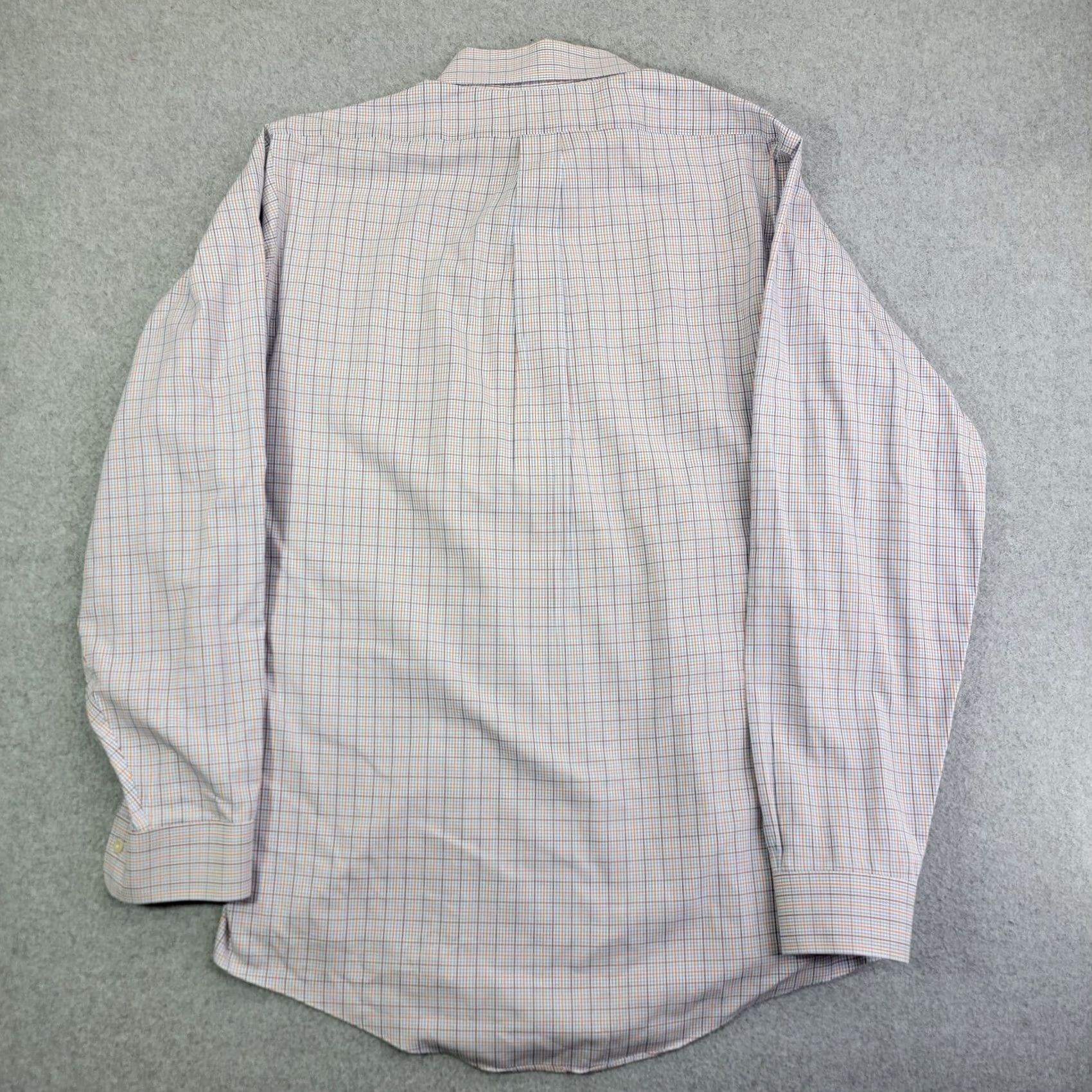 Brooks Brothers Brooks Brothers shirt Men 15 1/2 - 35 Non Iron check Dress casual traditional Shirt Adults Size US L / EU 52-54 / 3 - 6 Thumbnail
