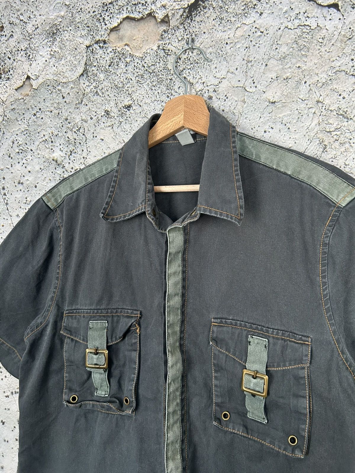 H&M H&M Avant Garde Shirt Japan Style Alternative Grunge Punk Size US L / EU 52-54 / 3 - 3 Thumbnail
