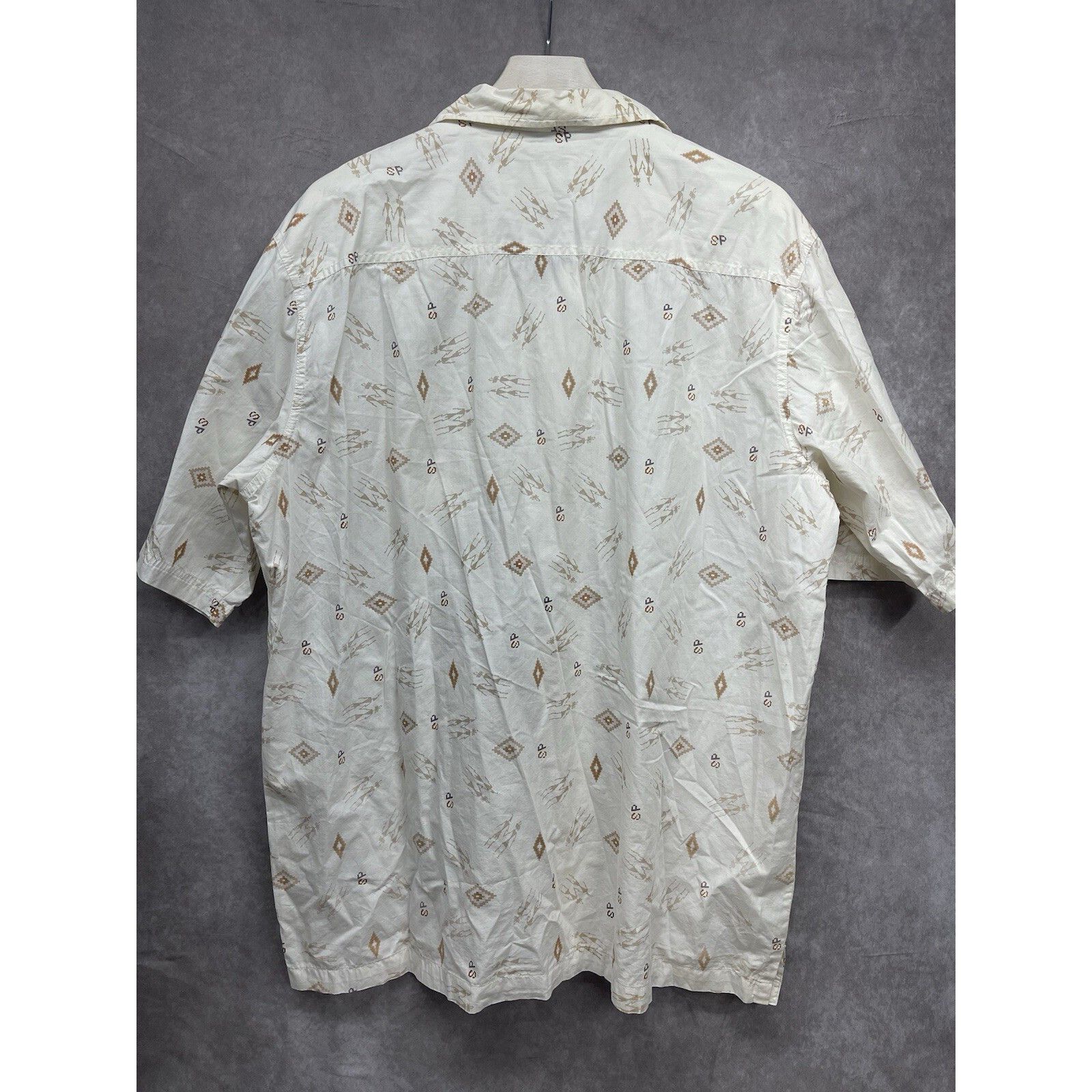 Southpole VINTAGE Southpole Shirt Mens XL Aztec All Over Print y2k 200 Size US XL / EU 56 / 4 - 8 Thumbnail